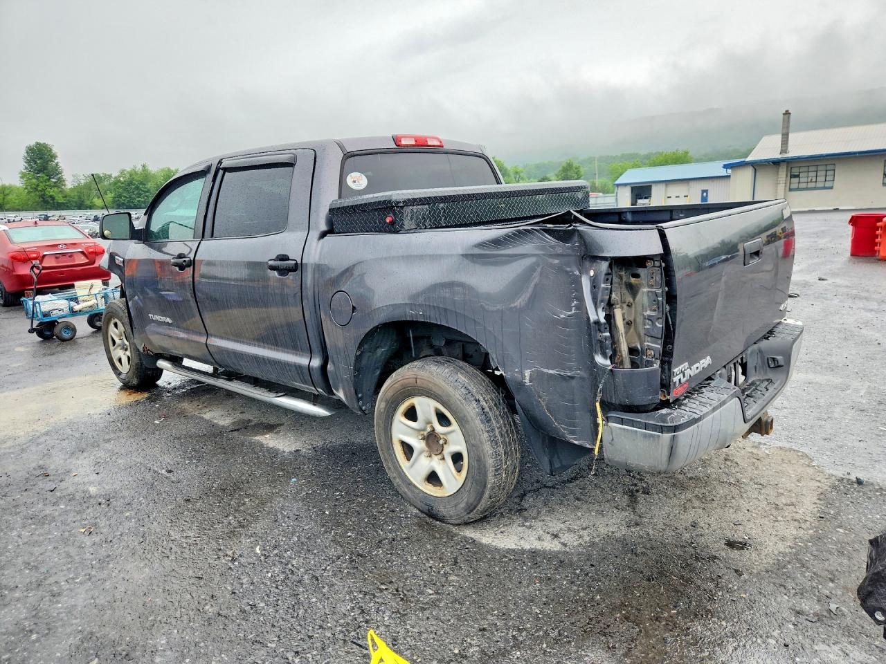 2013 Toyota Tundra Crewmax Sr5 Gray vin: 5TFDY5F16DX306513