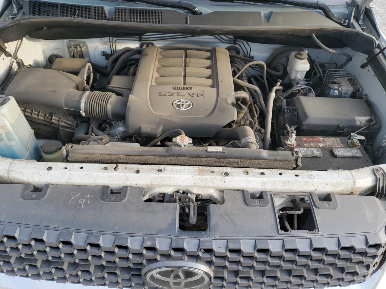 2020 Toyota Tundra Crewmax Sr5 White vin: 5TFDY5F16LX926468
