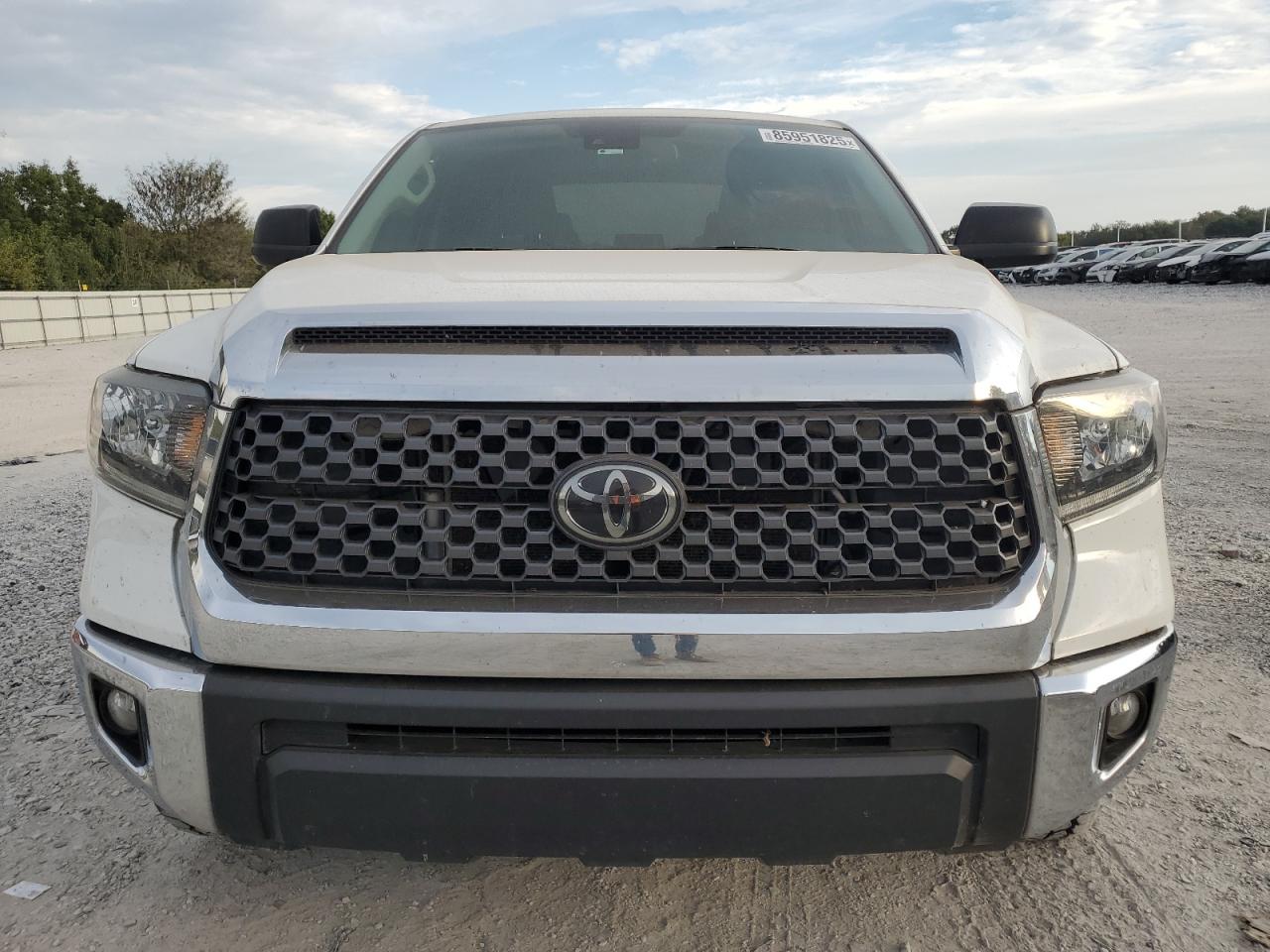 2020 Toyota Tundra Crewmax Sr5 White vin: 5TFDY5F16LX926468