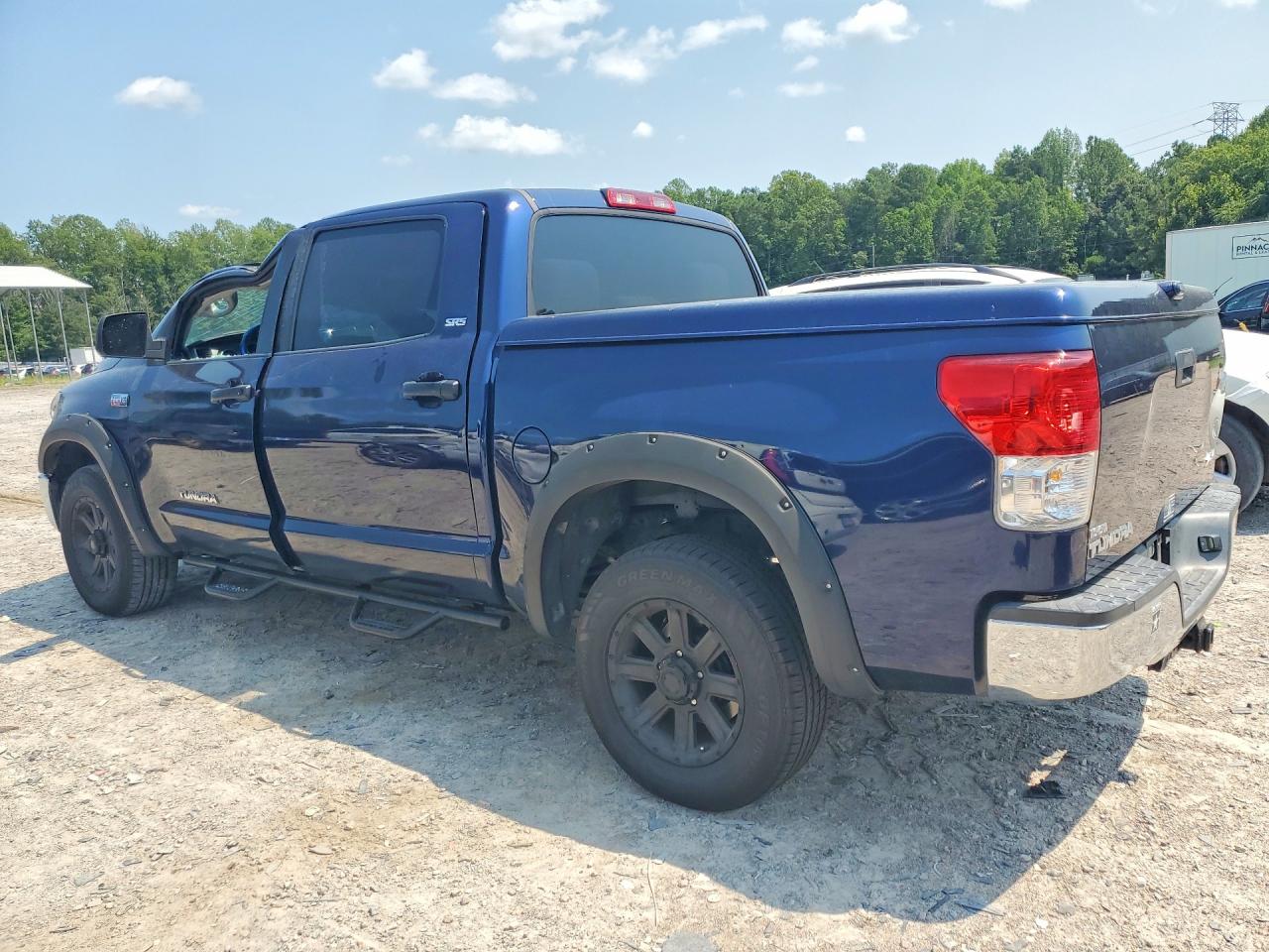 2011 Toyota Tundra Crewmax Sr5 Blue vin: 5TFDY5F17BX199114