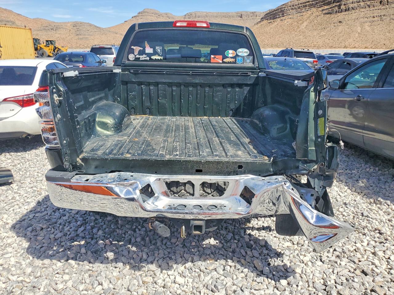 2012 Toyota Tundra Crewmax Sr5 Green vin: 5TFDY5F17CX227656
