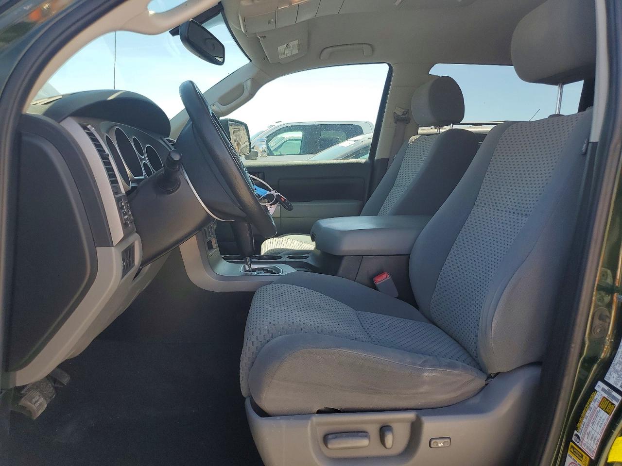 2012 Toyota Tundra Crewmax Sr5 Green vin: 5TFDY5F17CX227656