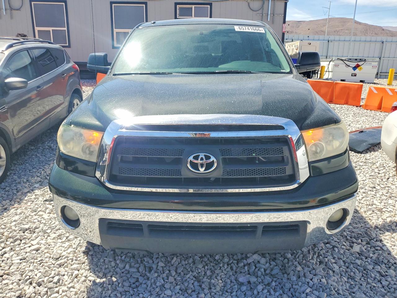 2012 Toyota Tundra Crewmax Sr5 Green vin: 5TFDY5F17CX227656