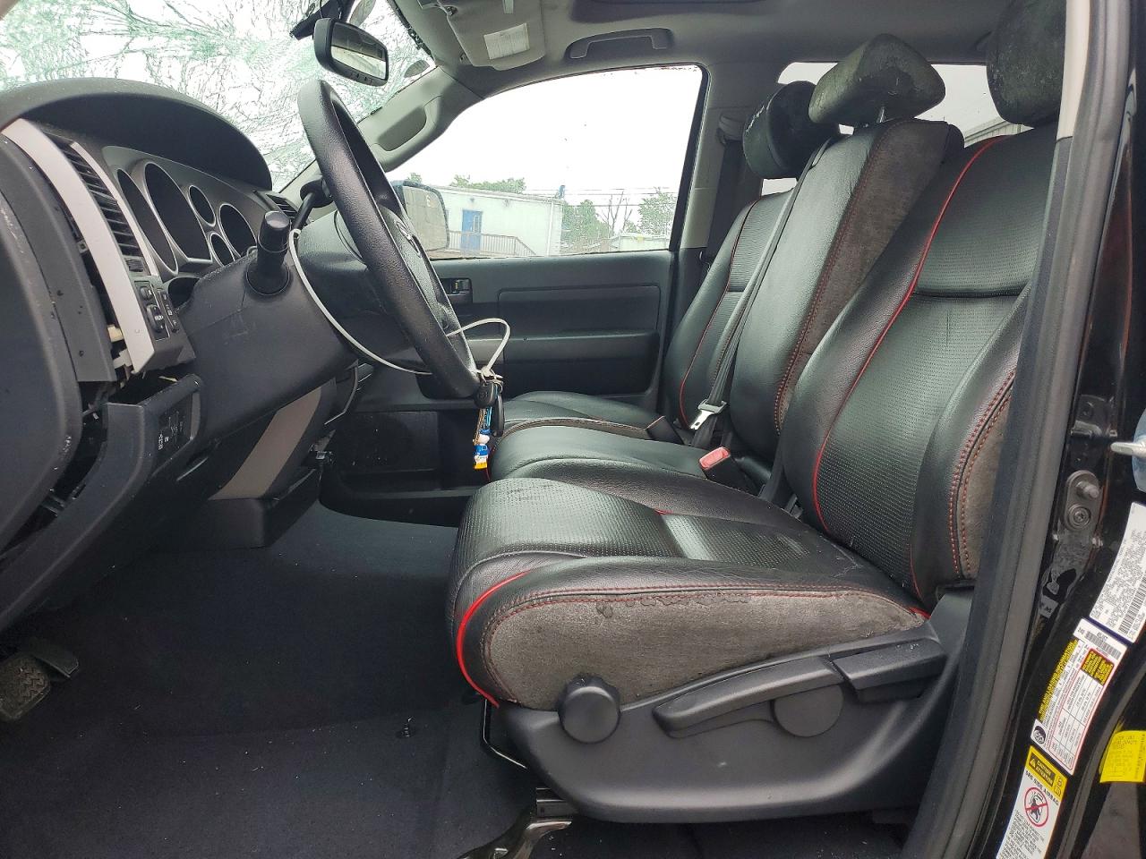 2012 Toyota Tundra Crewmax Sr5 Black vin: 5TFDY5F17CX234462
