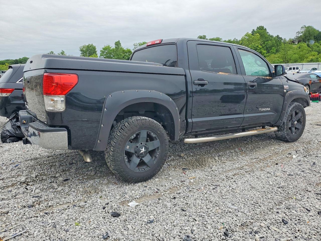 2012 Toyota Tundra Crewmax Sr5 Black vin: 5TFDY5F17CX234462