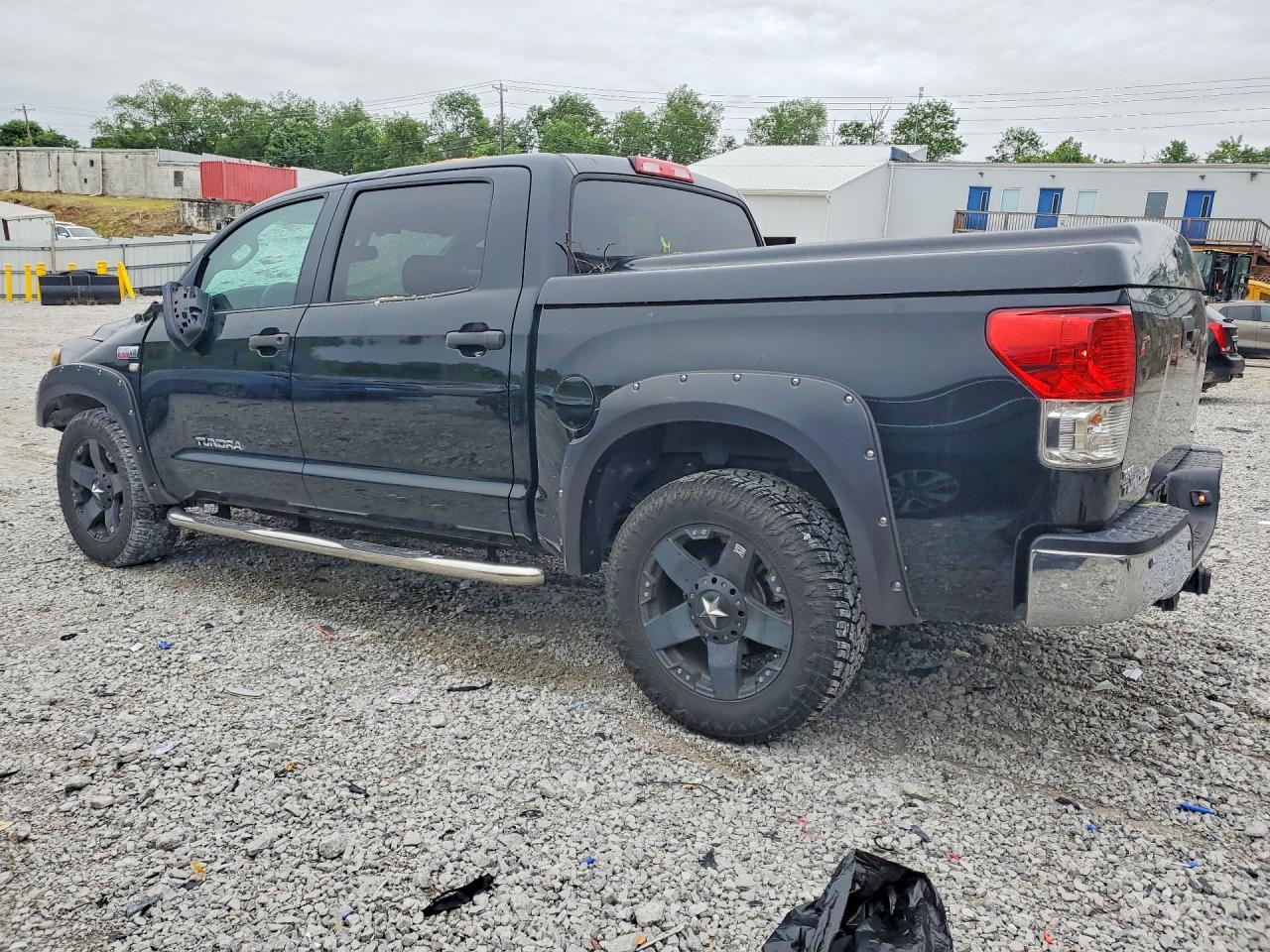 2012 Toyota Tundra Crewmax Sr5 Black vin: 5TFDY5F17CX234462