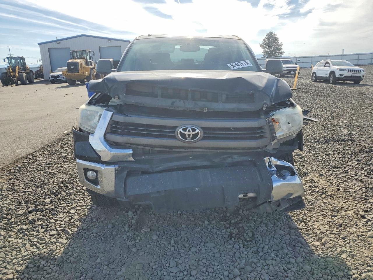 2014 Toyota Tundra Crewmax Sr5 Black vin: 5TFDY5F17EX392092