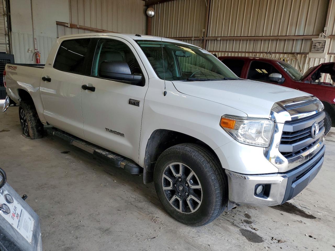 2015 Toyota Tundra Sr5 White vin: 5TFDY5F17FX423780