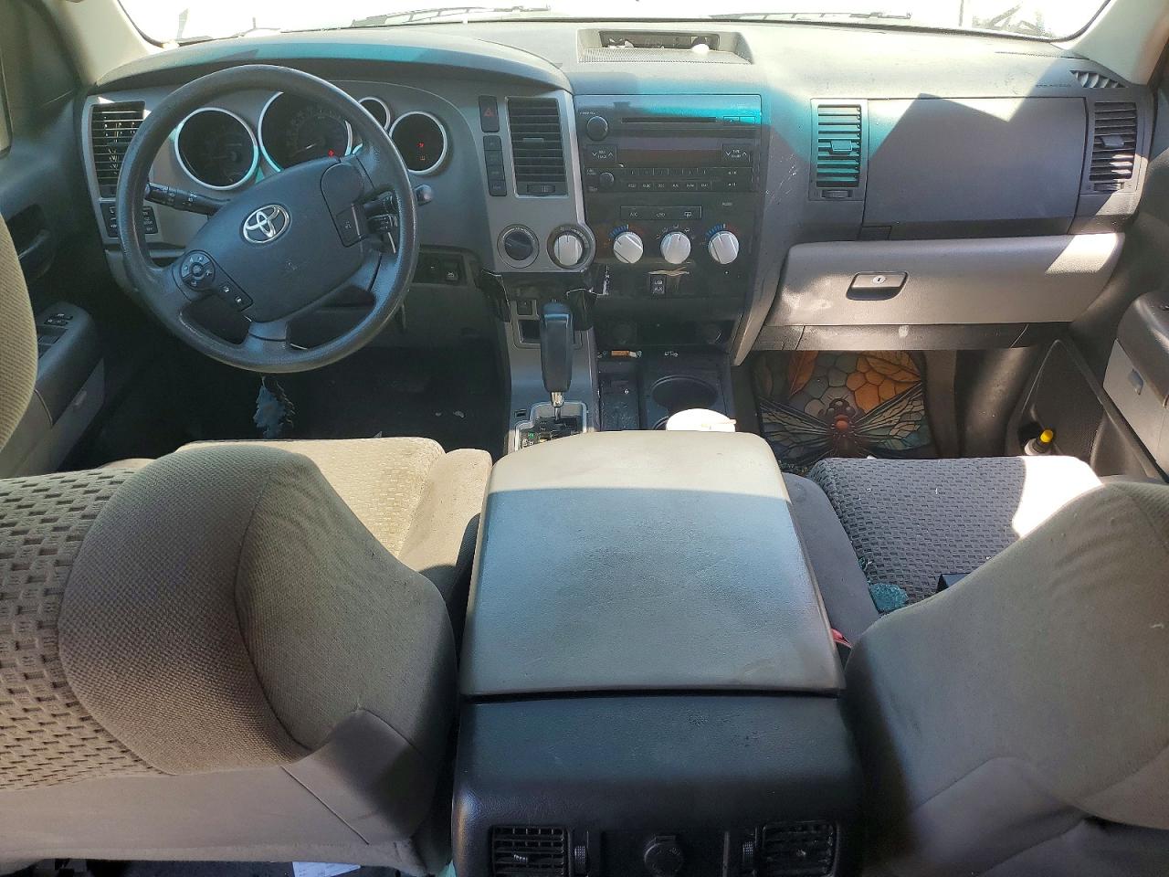 2011 Toyota Tundra Crewmax Sr5 Silver vin: 5TFDY5F18BX196044