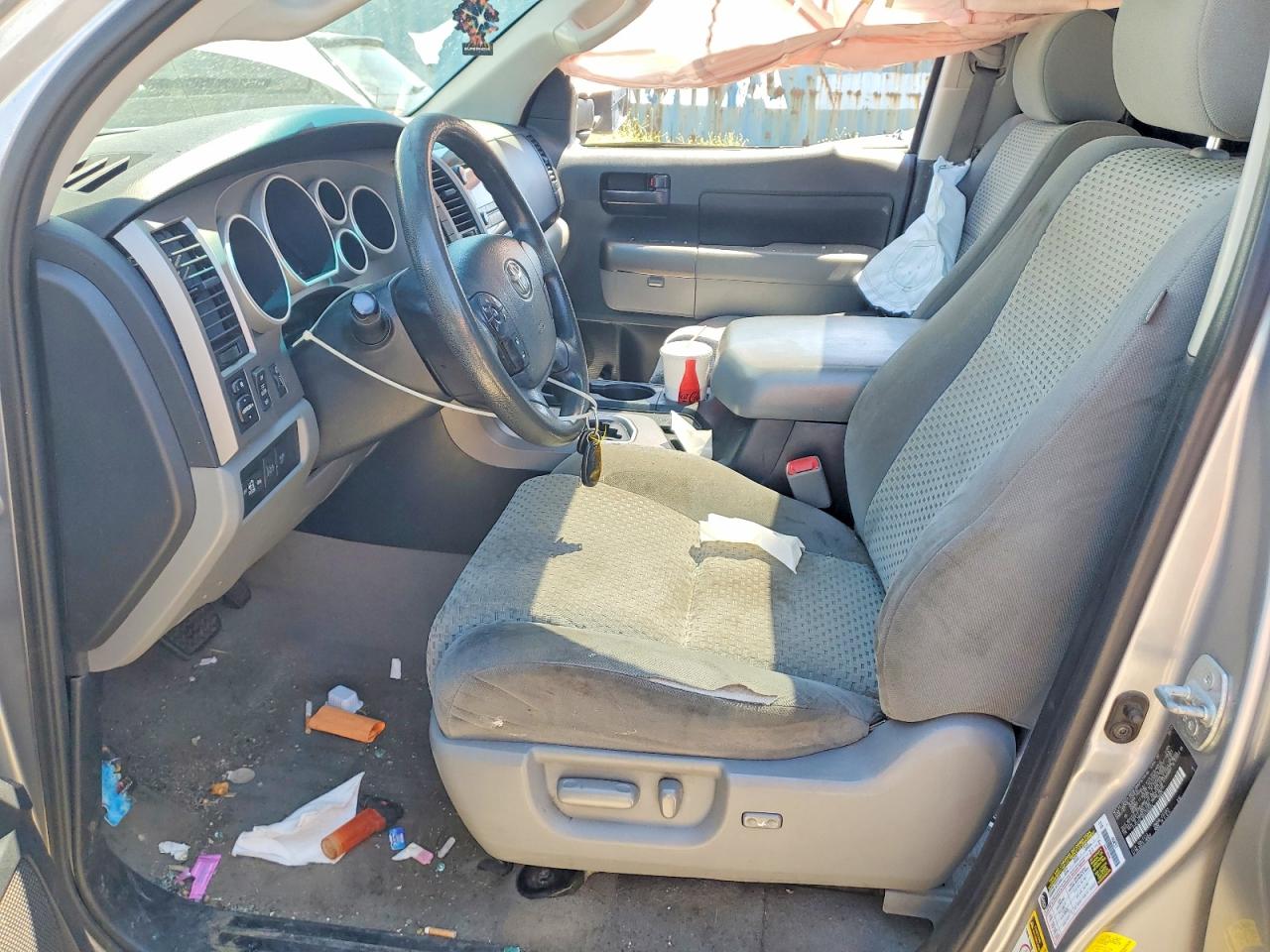 2011 Toyota Tundra Crewmax Sr5 Silver vin: 5TFDY5F18BX196044