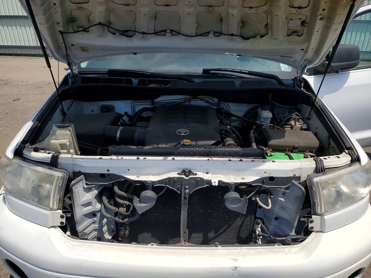 2012 Toyota Tundra Crewmax Sr5 White vin: 5TFDY5F19CX231093