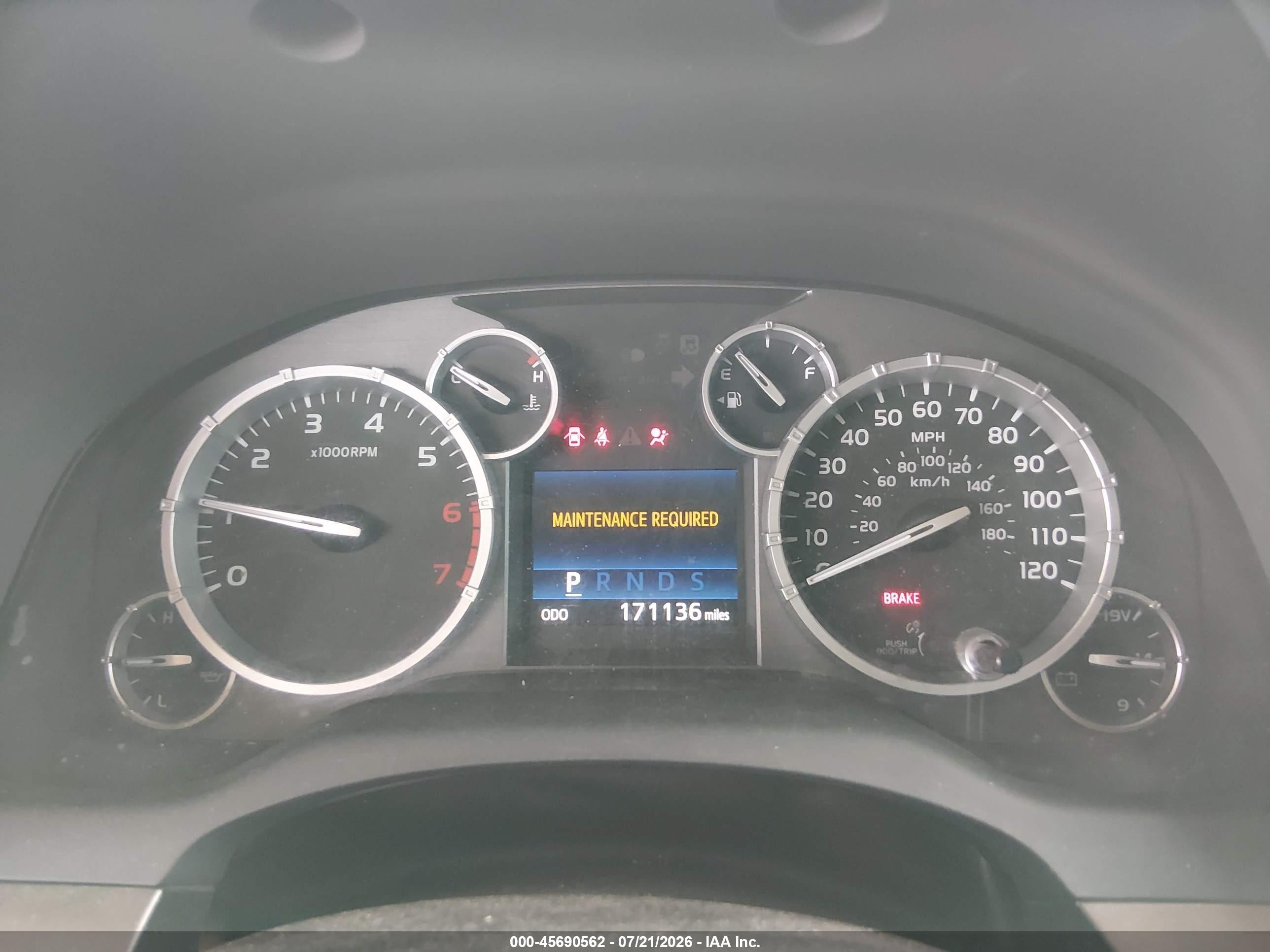 2014 Toyota Tundra Sr5 5.7l V8 Gray vin: 5TFDY5F19EX404324