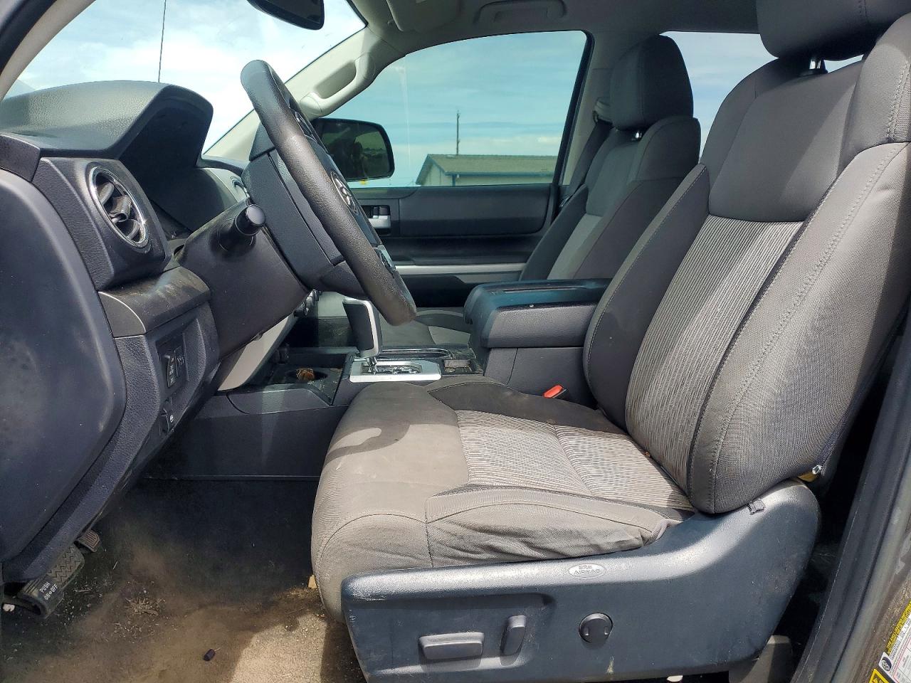 2017 Toyota Tundra Sr5 Gray vin: 5TFDY5F19HX610313