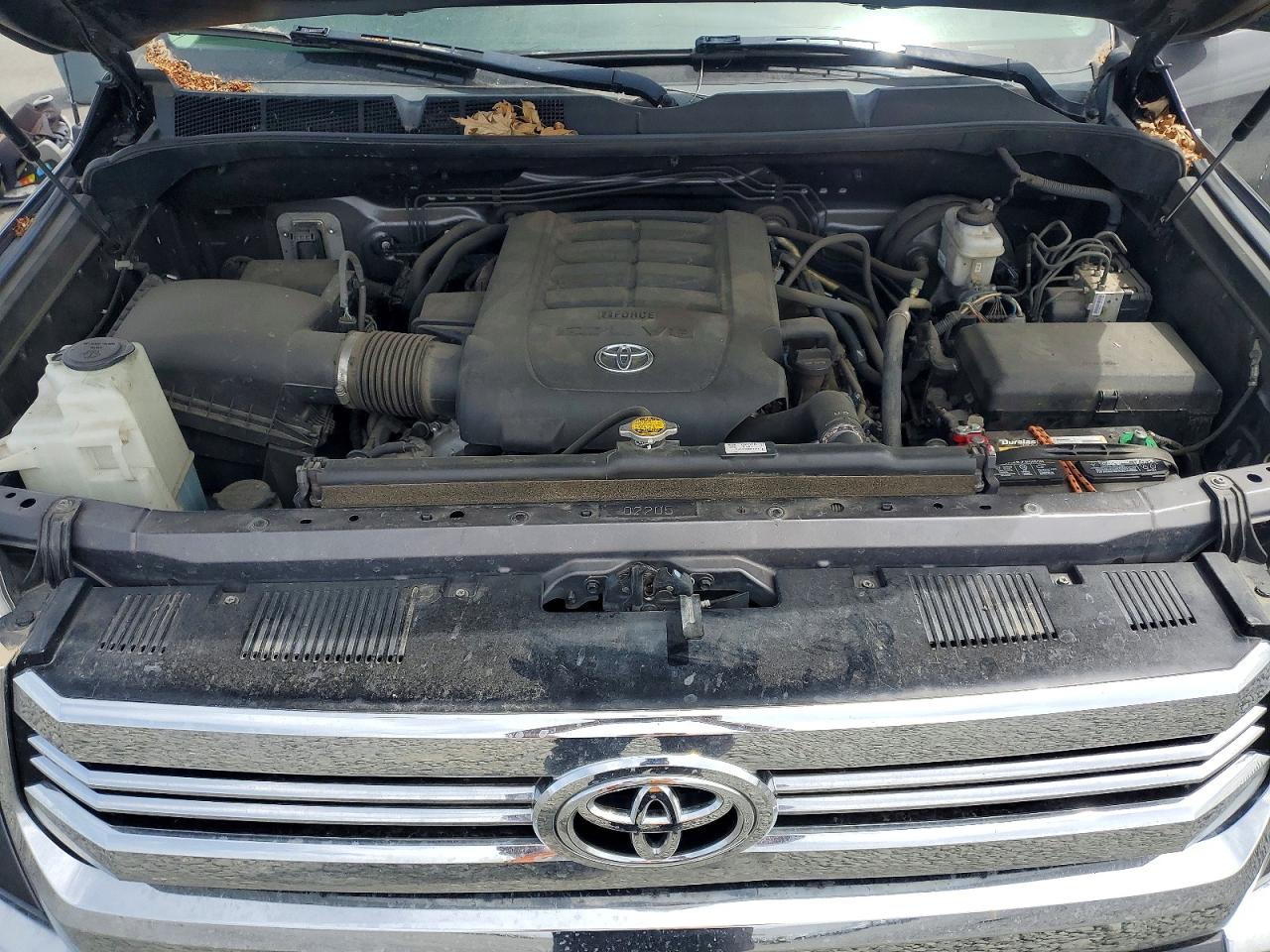 2017 Toyota Tundra Sr5 Gray vin: 5TFDY5F19HX610313