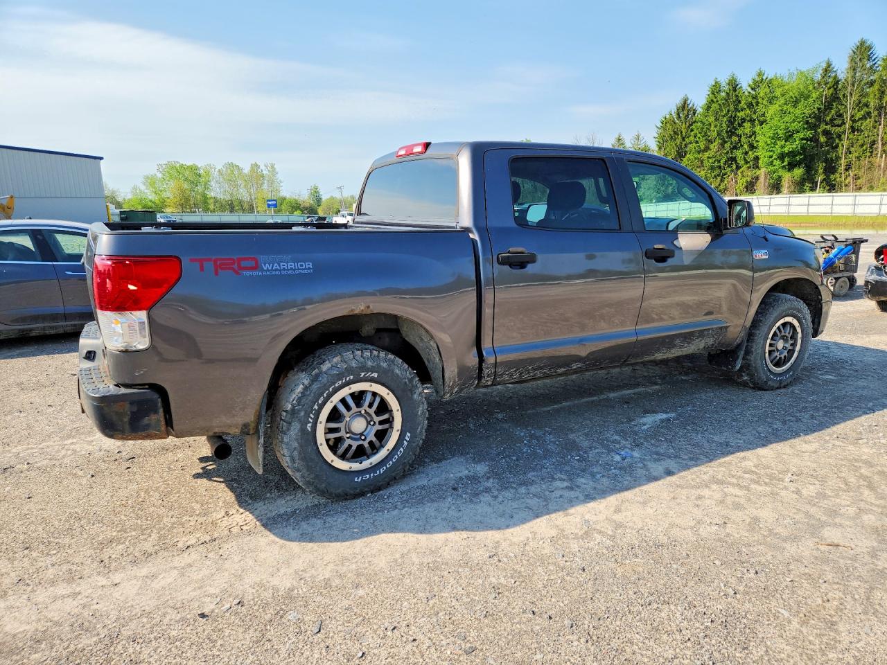 2012 Toyota Tundra Crewmax Sr5 Gray vin: 5TFDY5F1XCX228445