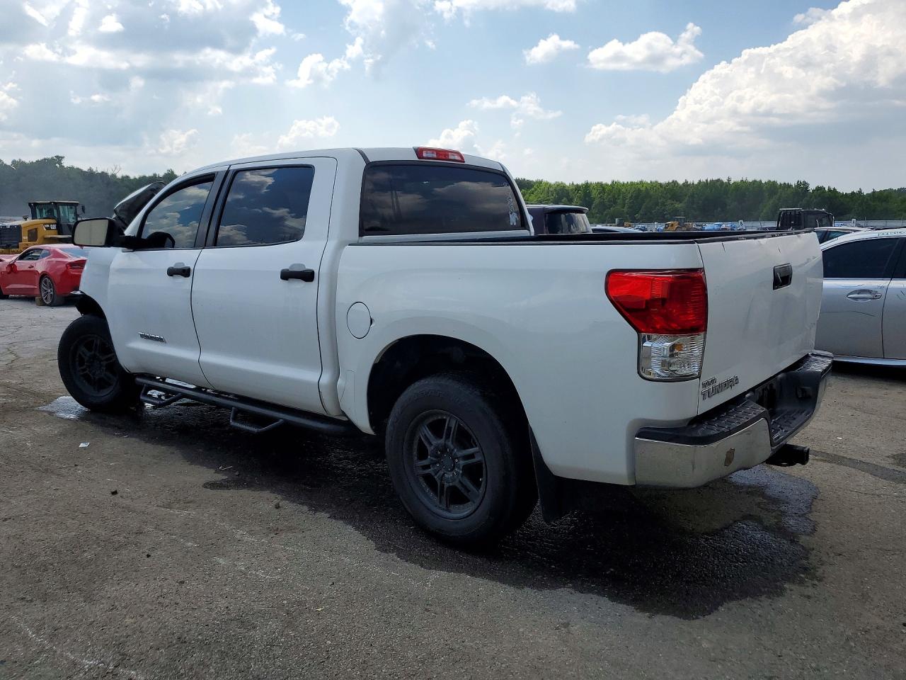 2010 Toyota Tundra Crewmax Sr5 White vin: 5TFEM5F10AX011600