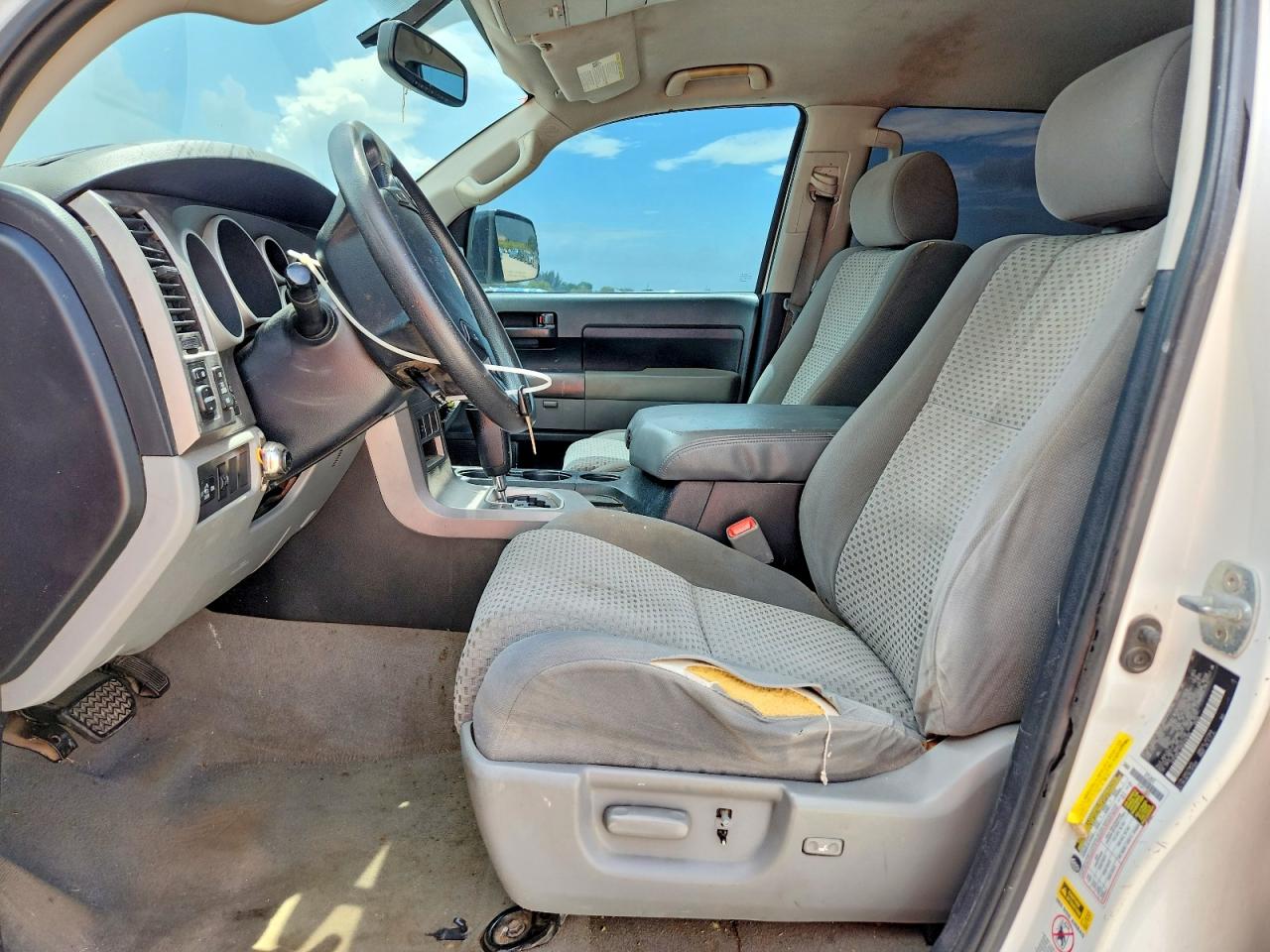 2011 Toyota Tundra Crewmax Sr5 Белый vin: 5TFEM5F10BX034764