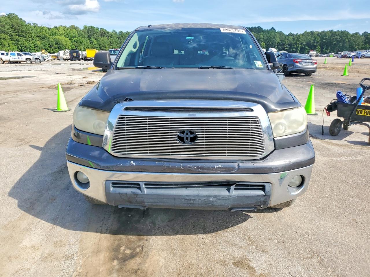 2012 Toyota Tundra Crewmax Sr5 Gray vin: 5TFEM5F10CX048911