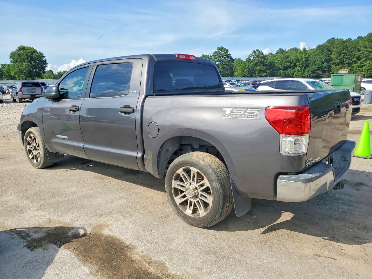 2012 Toyota Tundra Crewmax Sr5 Gray vin: 5TFEM5F10CX048911