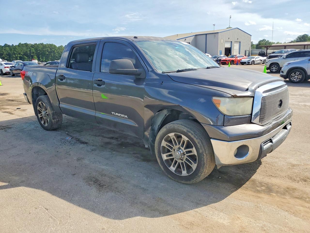 2012 Toyota Tundra Crewmax Sr5 Gray vin: 5TFEM5F10CX048911