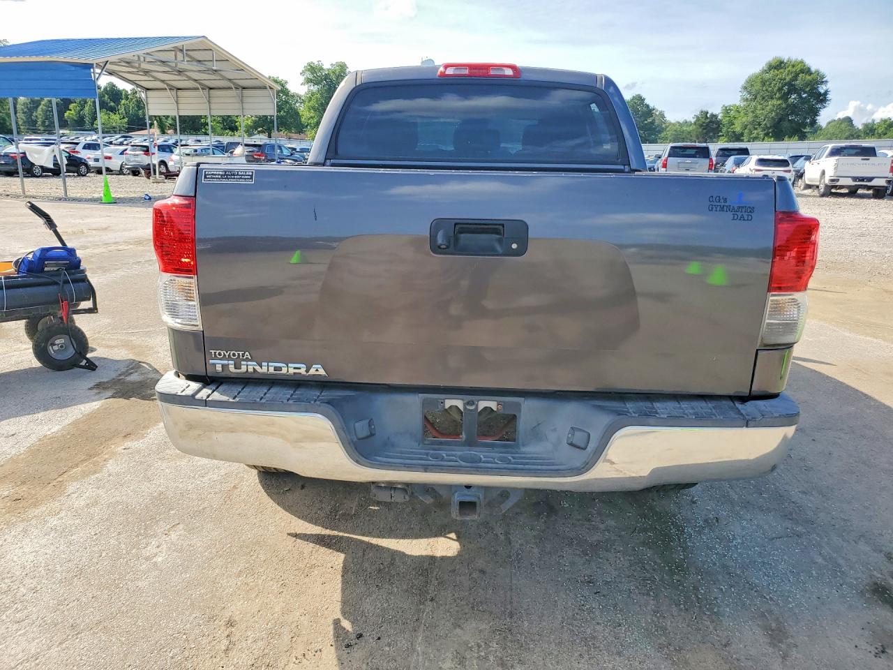 2012 Toyota Tundra Crewmax Sr5 Gray vin: 5TFEM5F10CX048911
