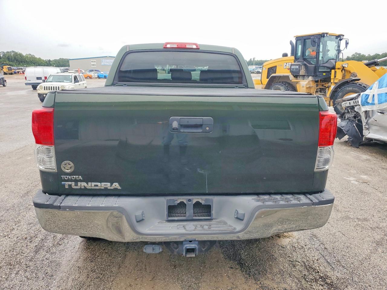 2013 Toyota Tundra Crewmax Sr5 Green vin: 5TFEM5F10DX062602
