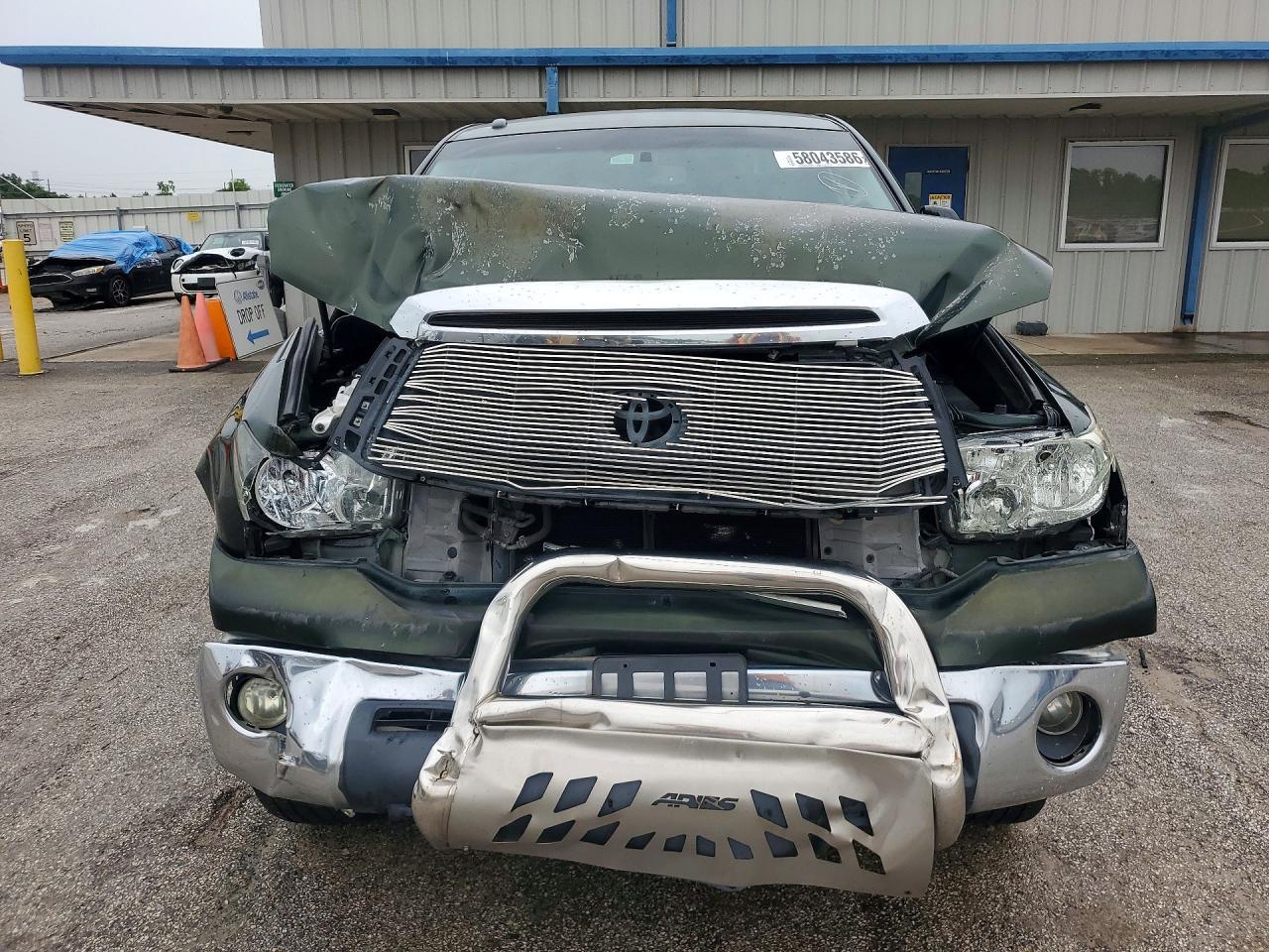 2013 Toyota Tundra Crewmax Sr5 Green vin: 5TFEM5F10DX062602