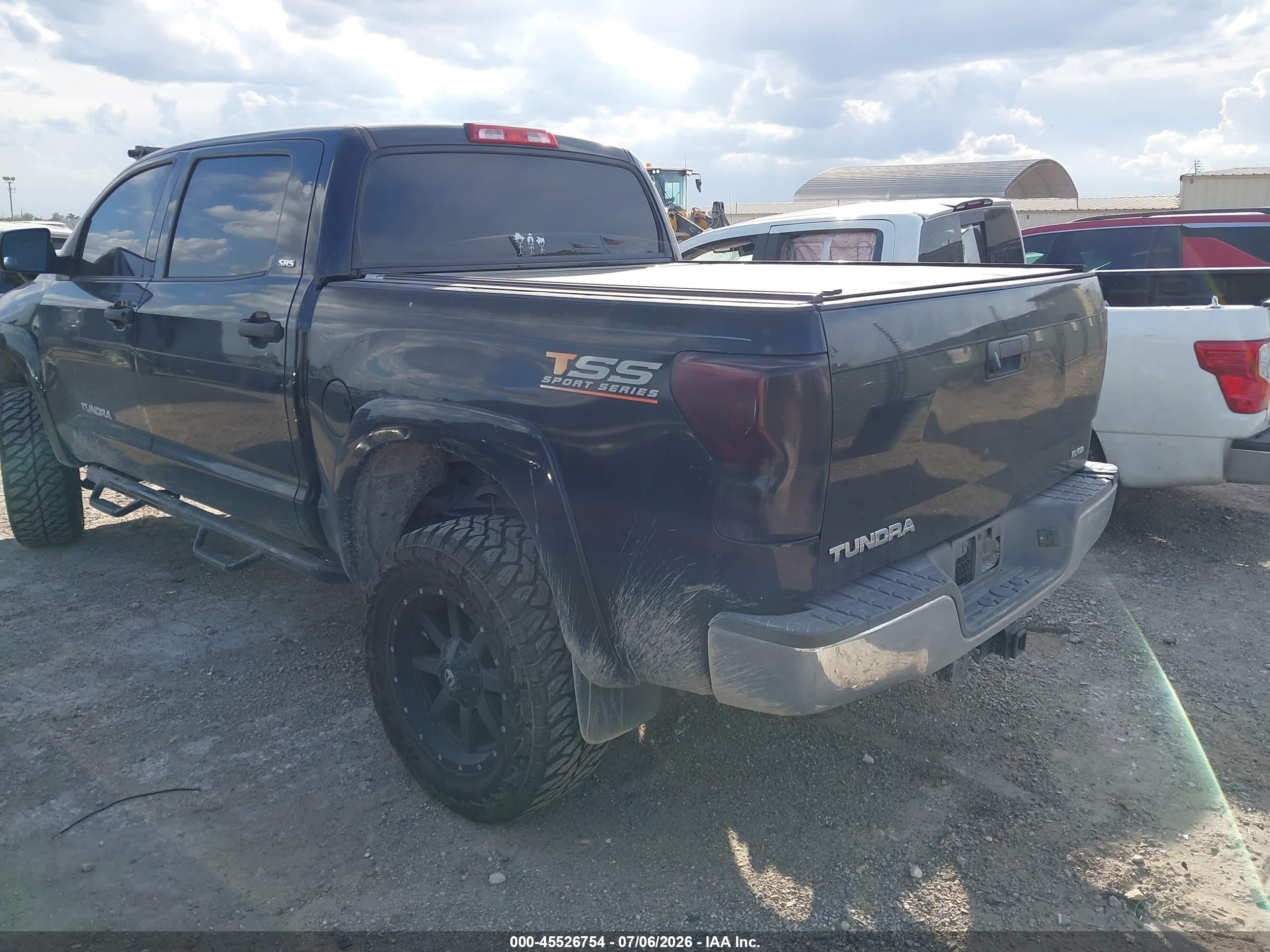 2012 Toyota Tundra Grade 4.6l V8 Черный vin: 5TFEM5F11CX051073