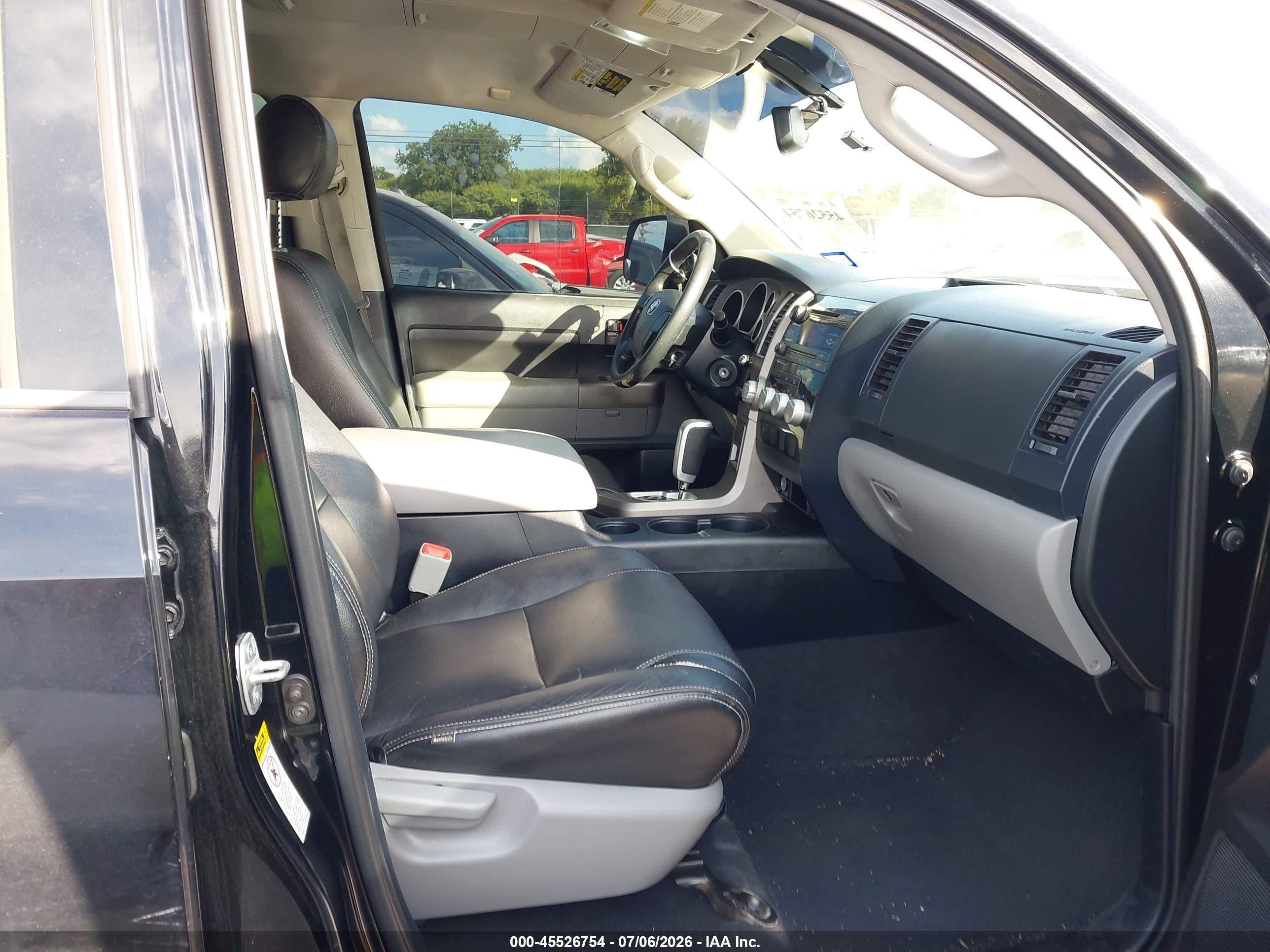 2012 Toyota Tundra Grade 4.6l V8 Черный vin: 5TFEM5F11CX051073