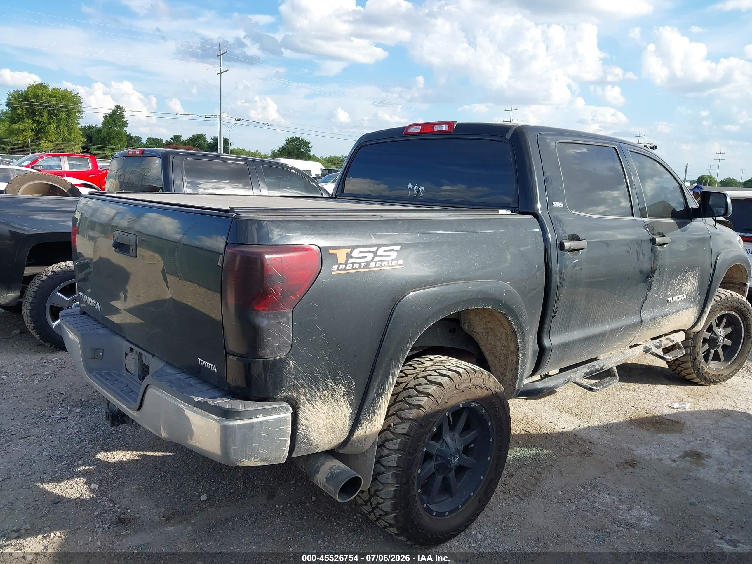2012 Toyota Tundra Grade 4.6l V8 Черный vin: 5TFEM5F11CX051073