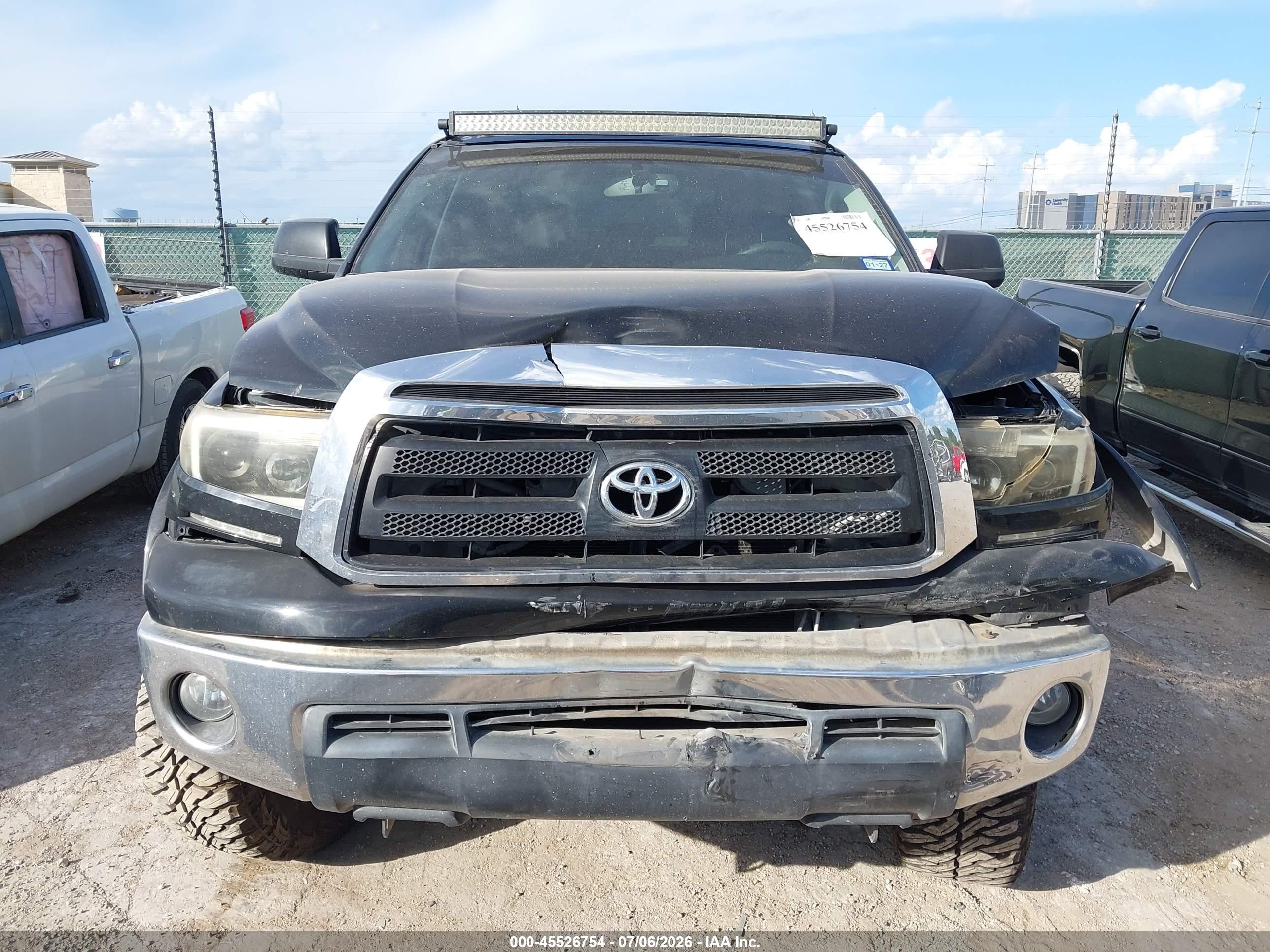 2012 Toyota Tundra Grade 4.6l V8 Черный vin: 5TFEM5F11CX051073