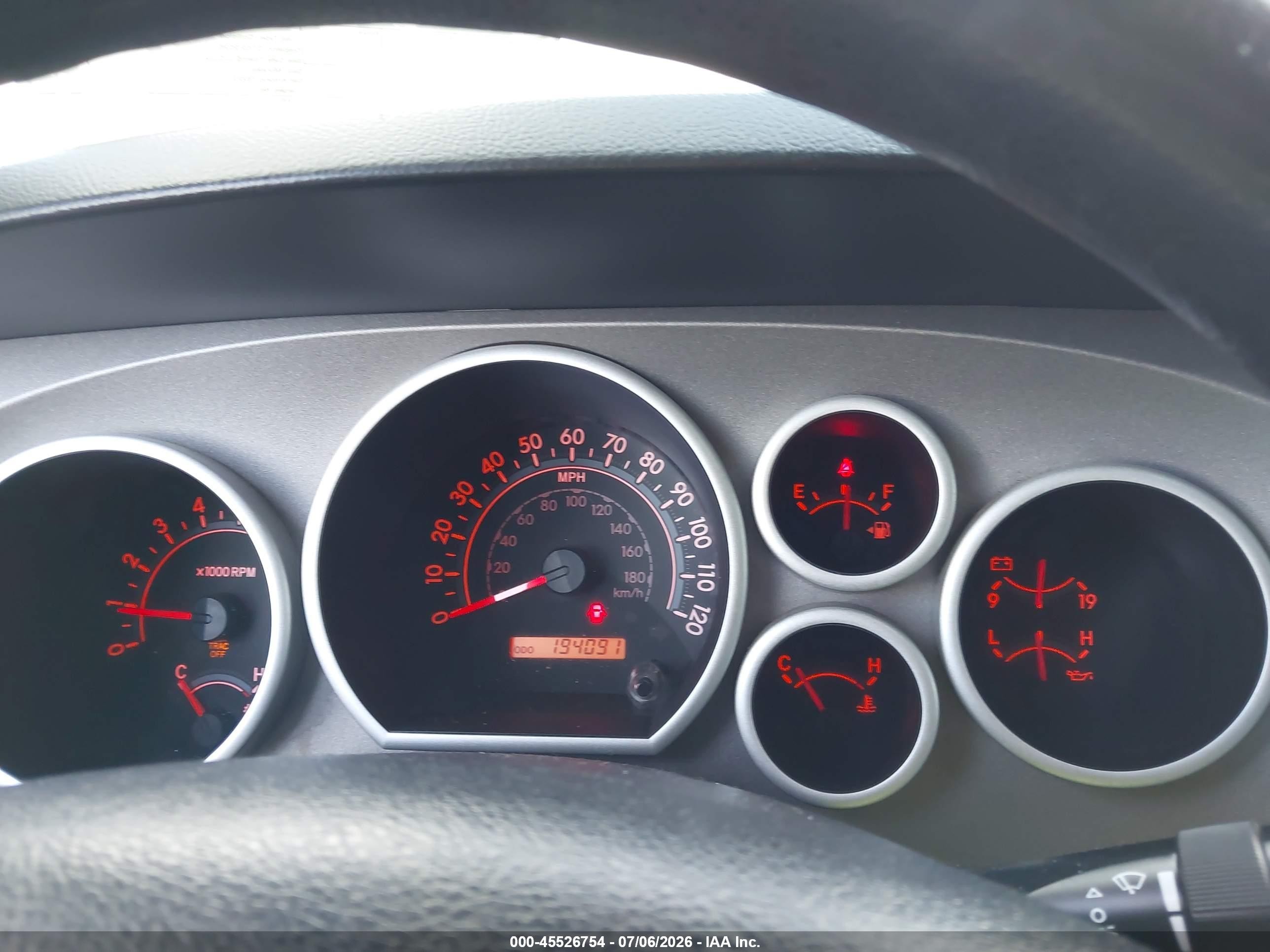 2012 Toyota Tundra Grade 4.6l V8 Черный vin: 5TFEM5F11CX051073