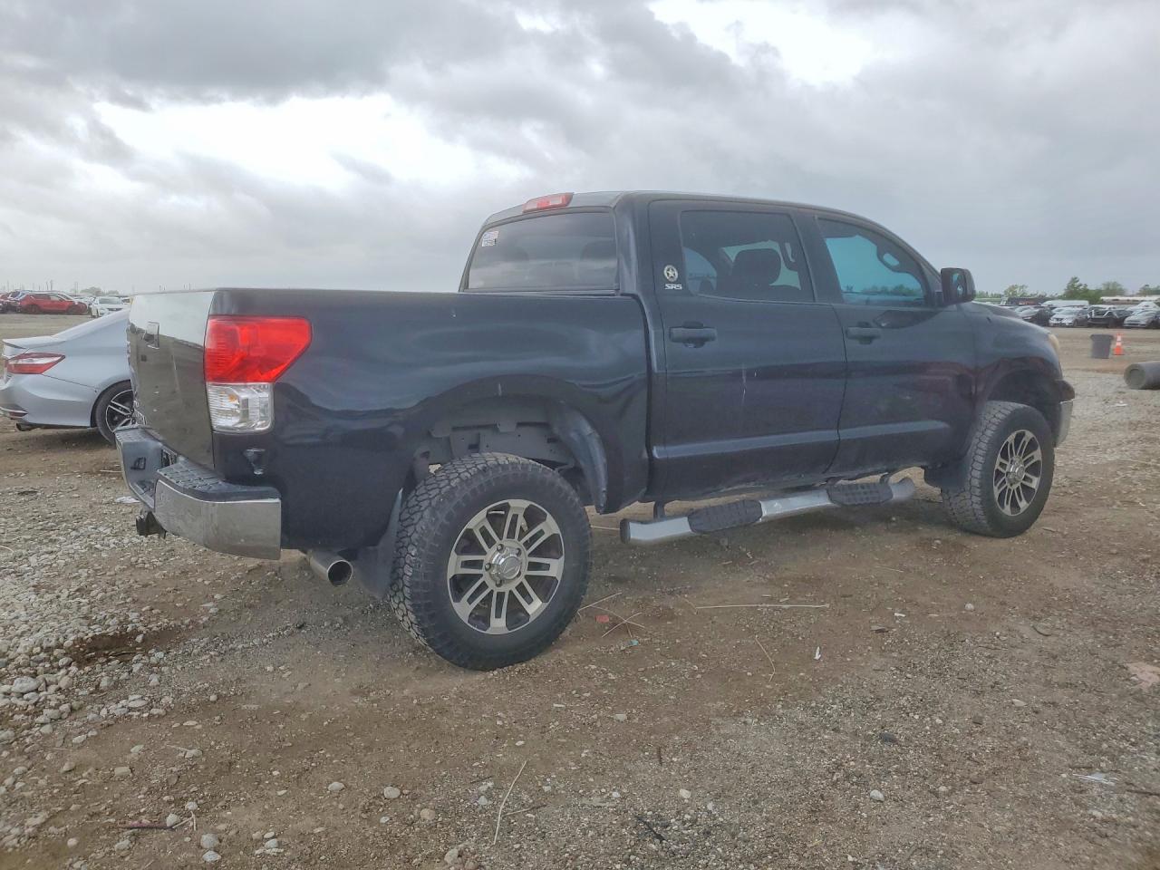 2013 Toyota Tundra Crewmax Sr5 Black vin: 5TFEM5F11DX066674