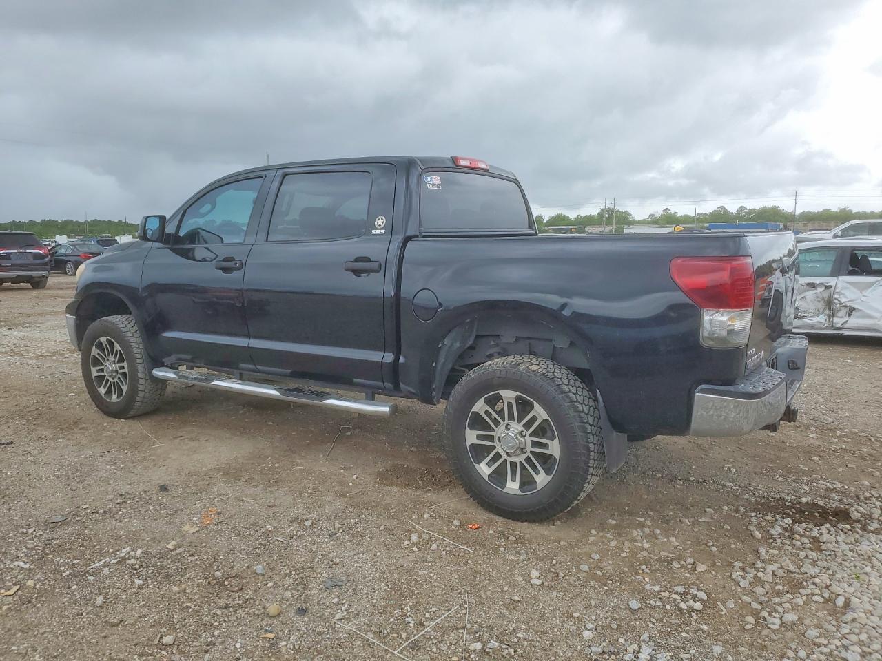 2013 Toyota Tundra Crewmax Sr5 Black vin: 5TFEM5F11DX066674