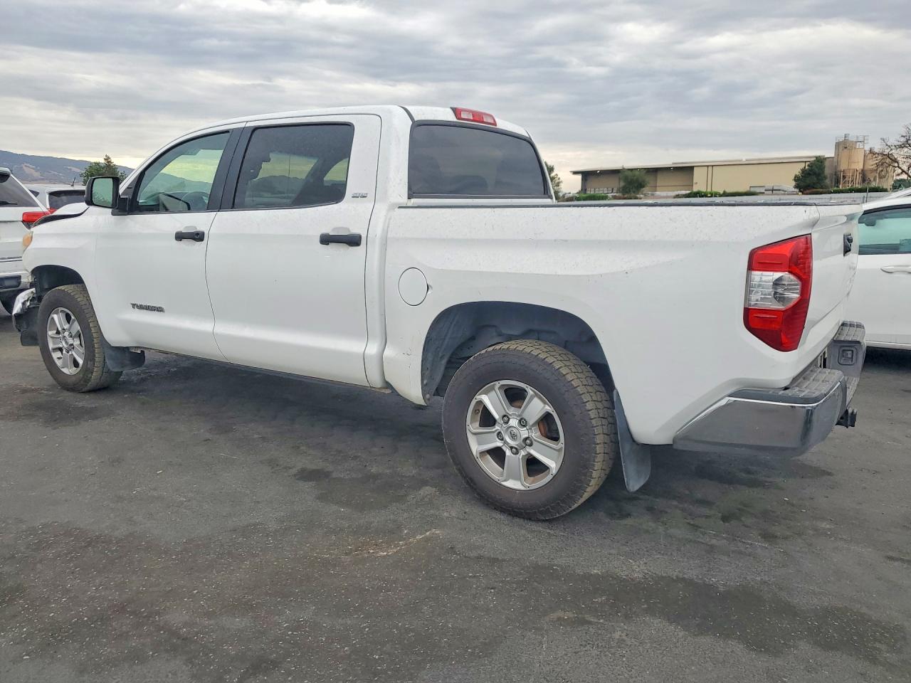 2014 Toyota Tundra Crewmax Sr5 Белый vin: 5TFEM5F11EX081466