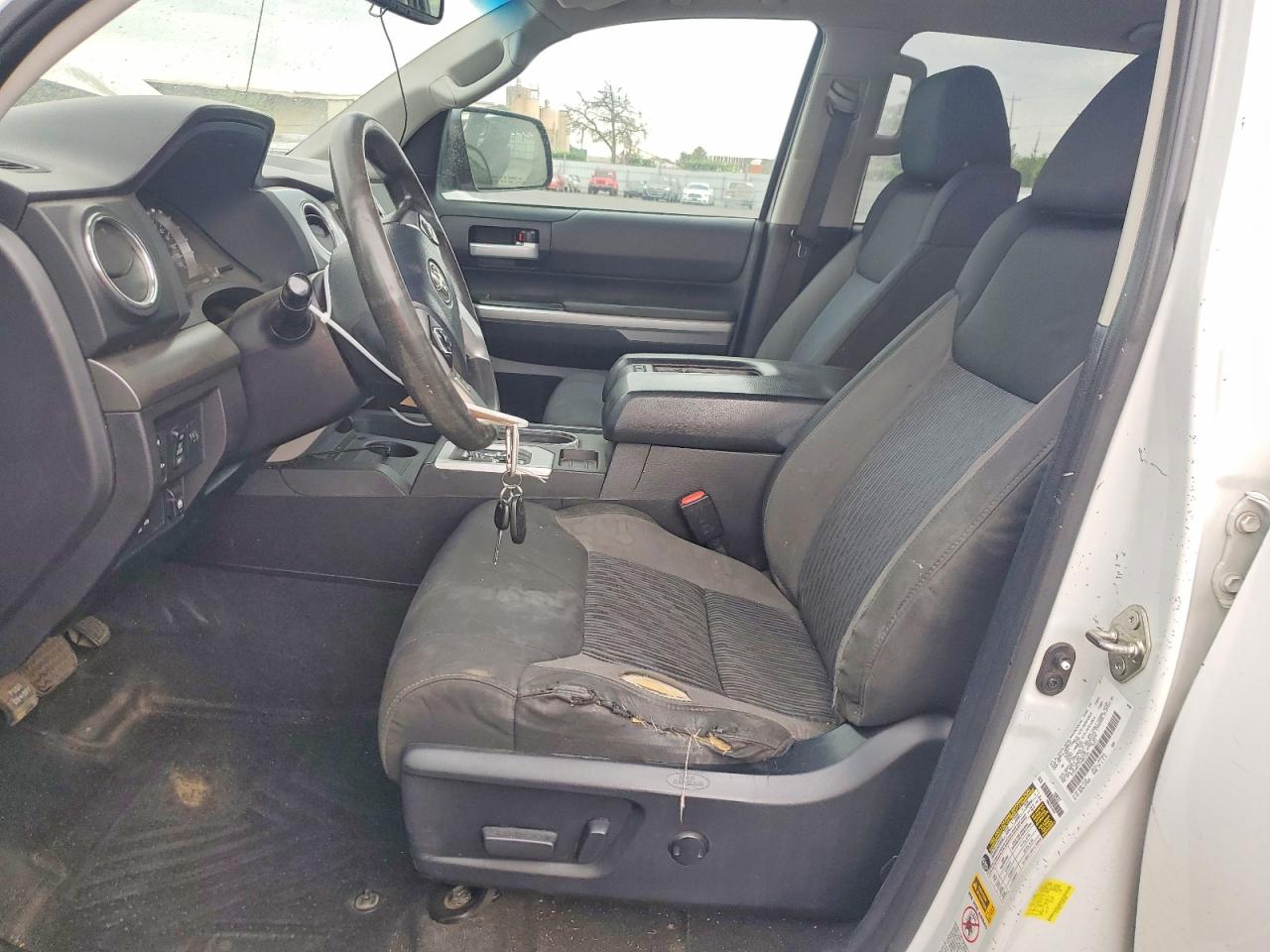 2014 Toyota Tundra Crewmax Sr5 Белый vin: 5TFEM5F11EX081466