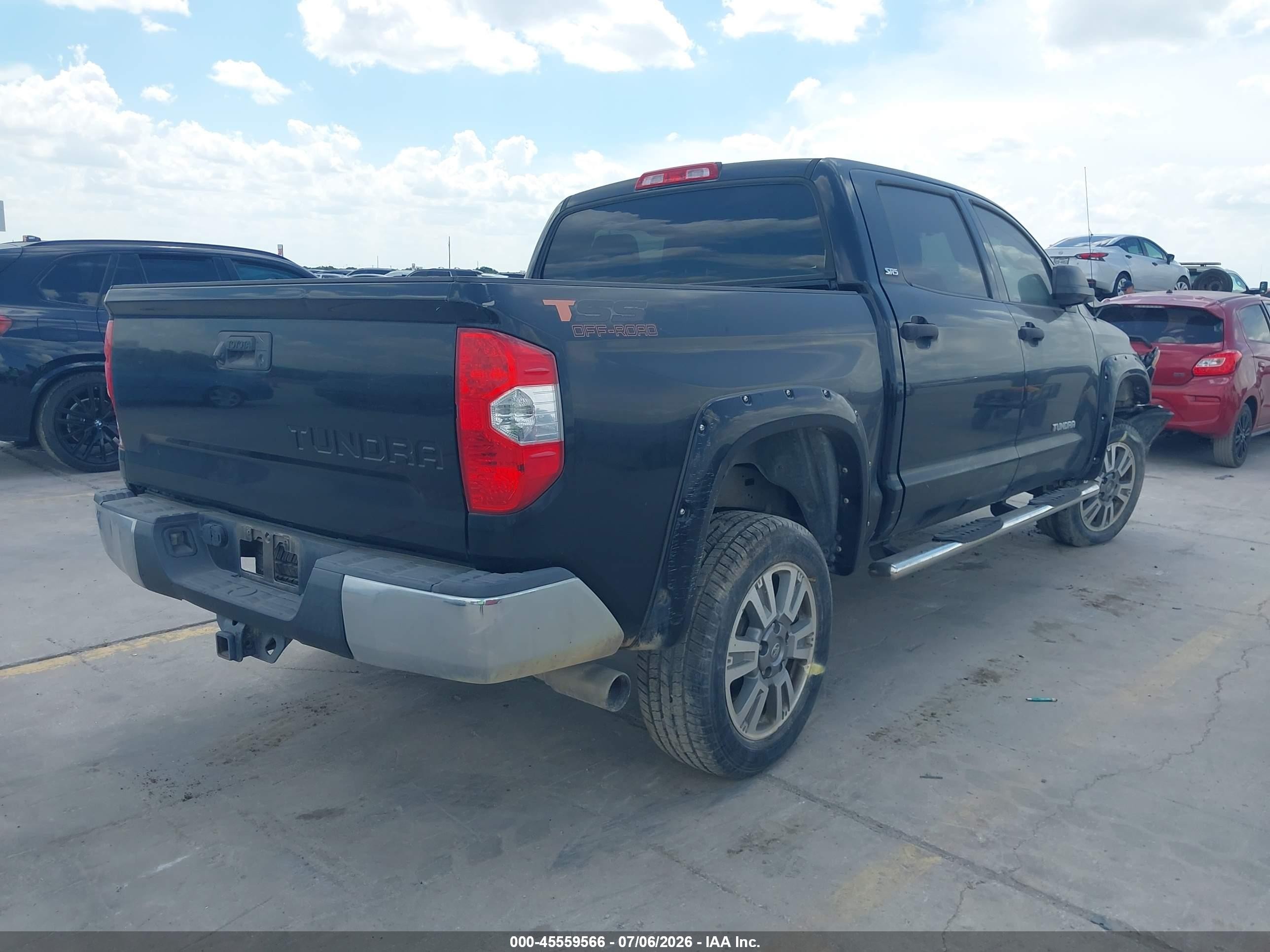 2015 Toyota Tundra Sr5 4.6l V8 Black vin: 5TFEM5F11FX085762