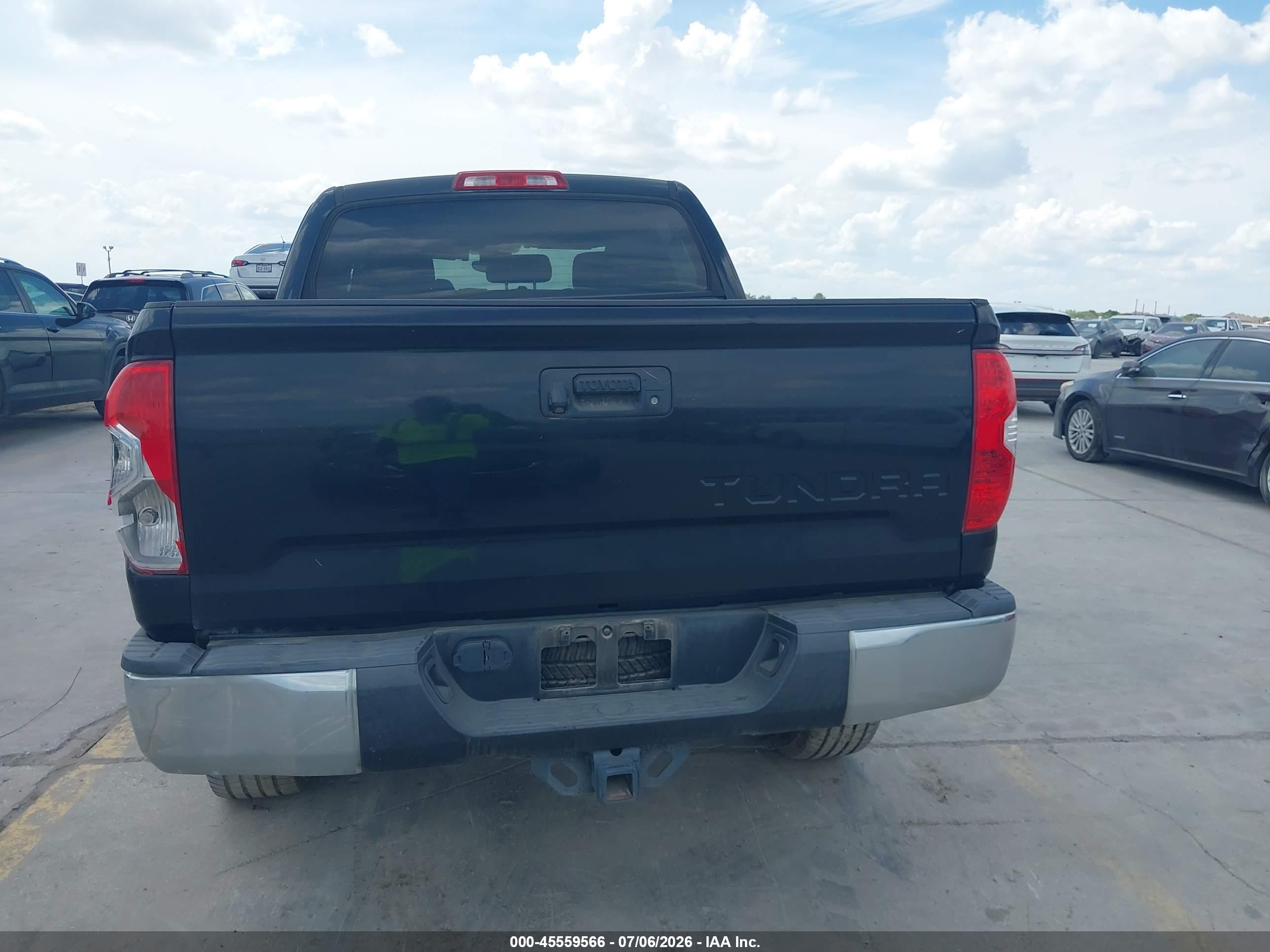 2015 Toyota Tundra Sr5 4.6l V8 Black vin: 5TFEM5F11FX085762
