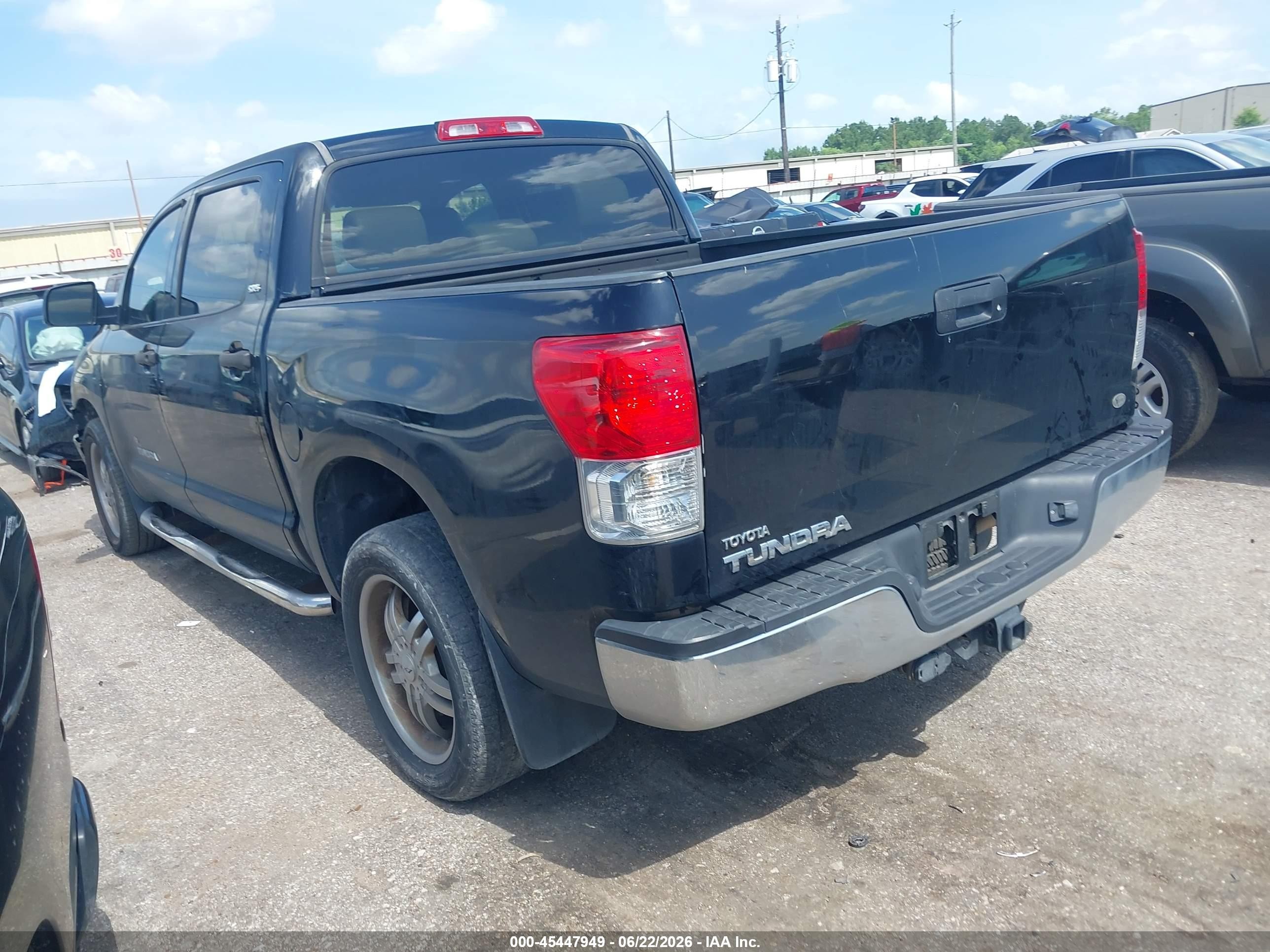 2010 Toyota Tundra Grade 4.6l V8 Black vin: 5TFEM5F12AX016135