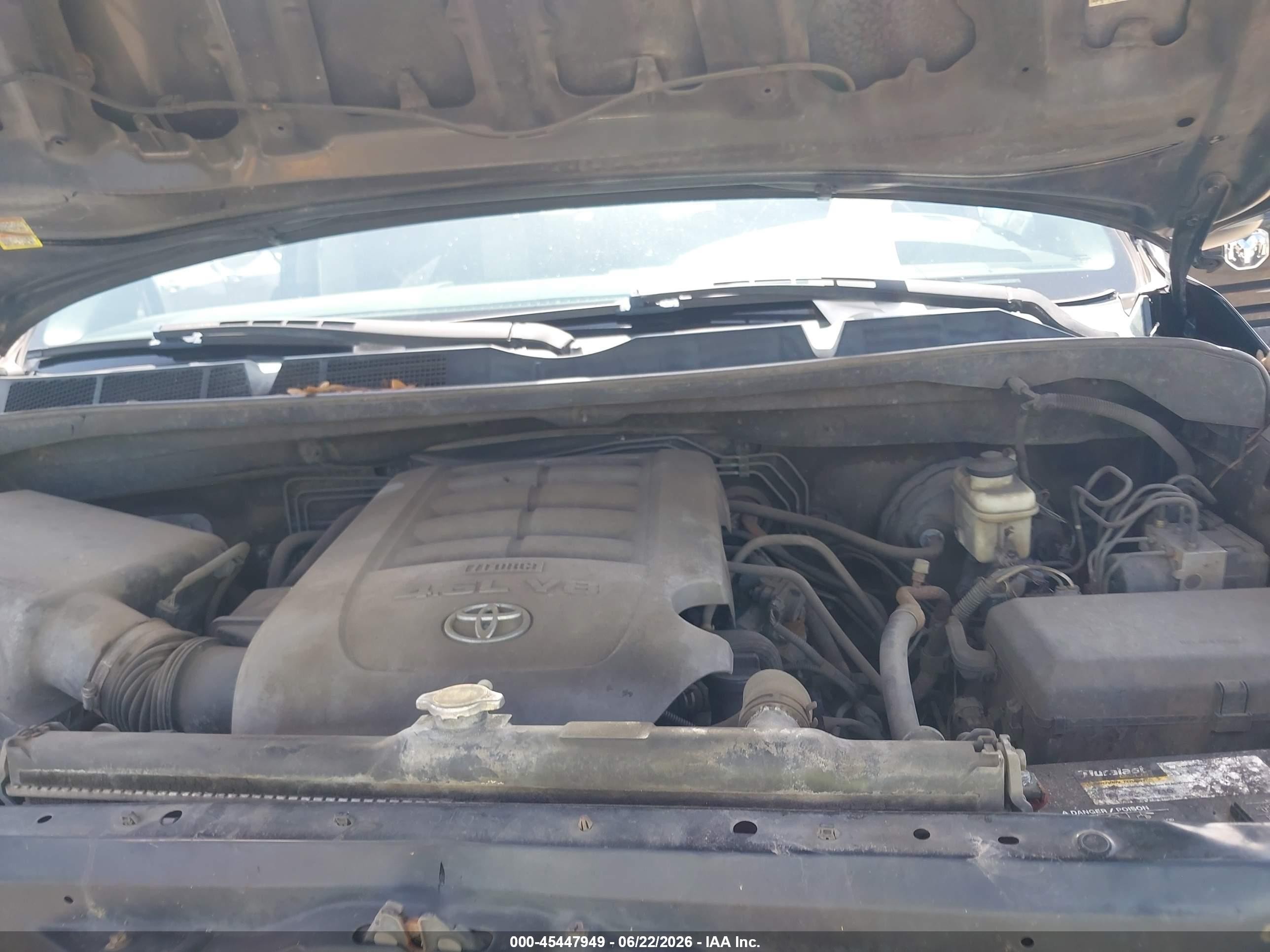 2010 Toyota Tundra Grade 4.6l V8 Black vin: 5TFEM5F12AX016135