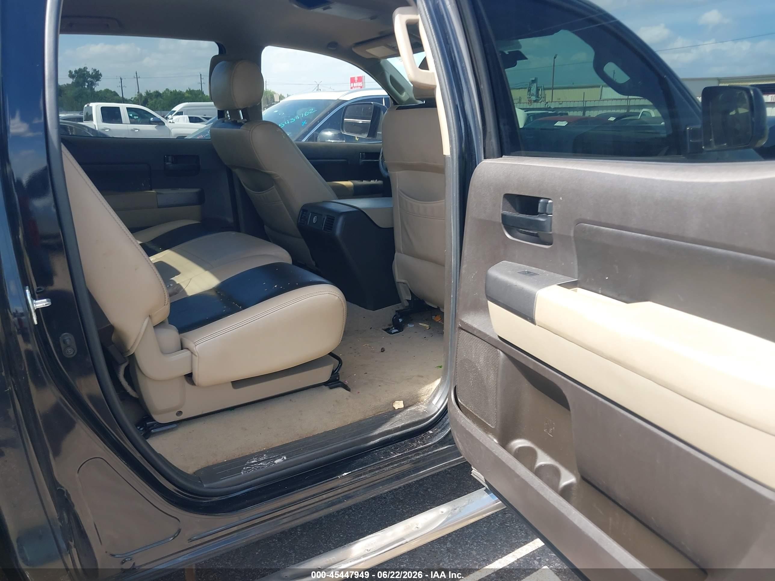 2010 Toyota Tundra Grade 4.6l V8 Black vin: 5TFEM5F12AX016135