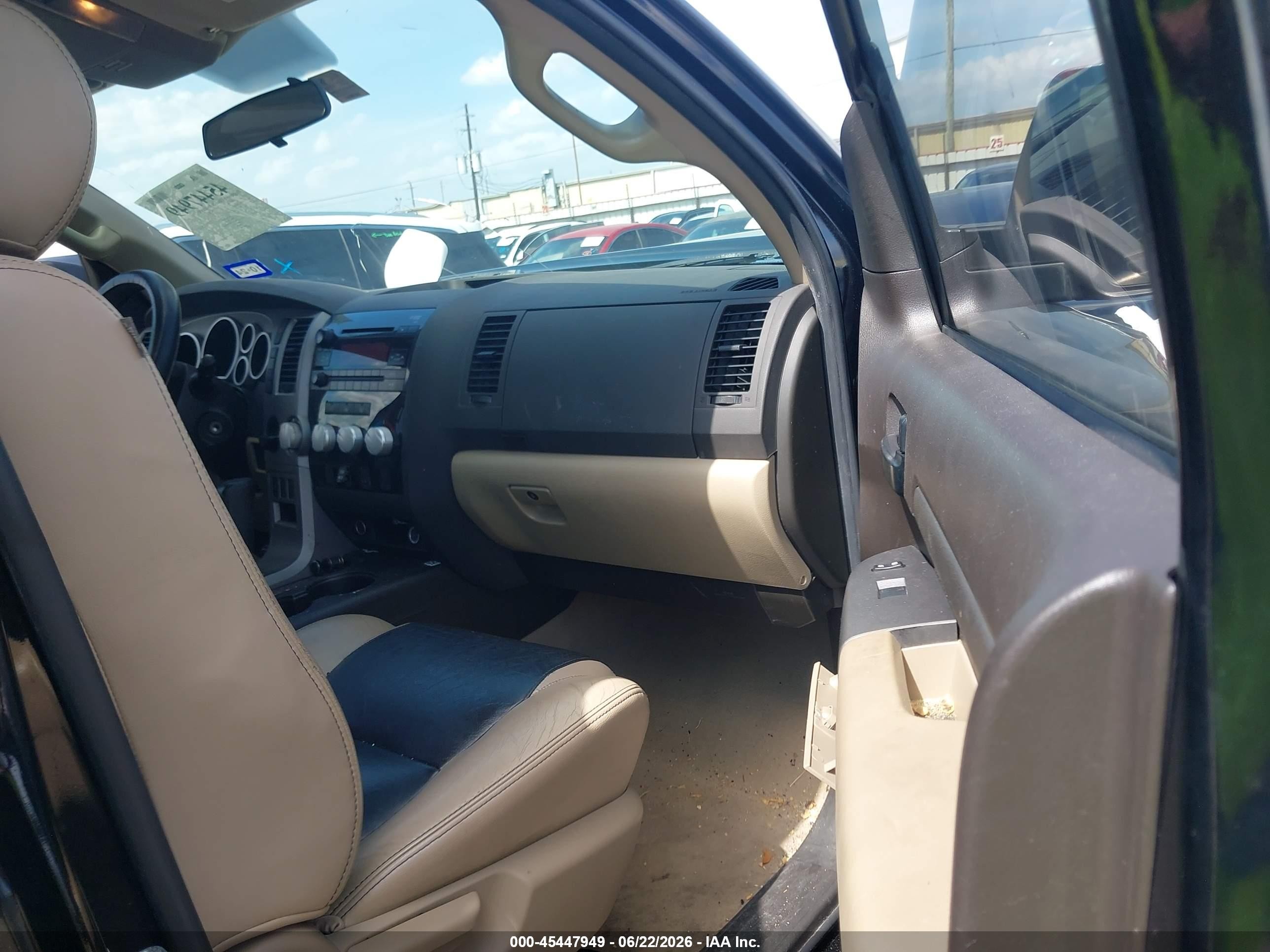 2010 Toyota Tundra Grade 4.6l V8 Black vin: 5TFEM5F12AX016135