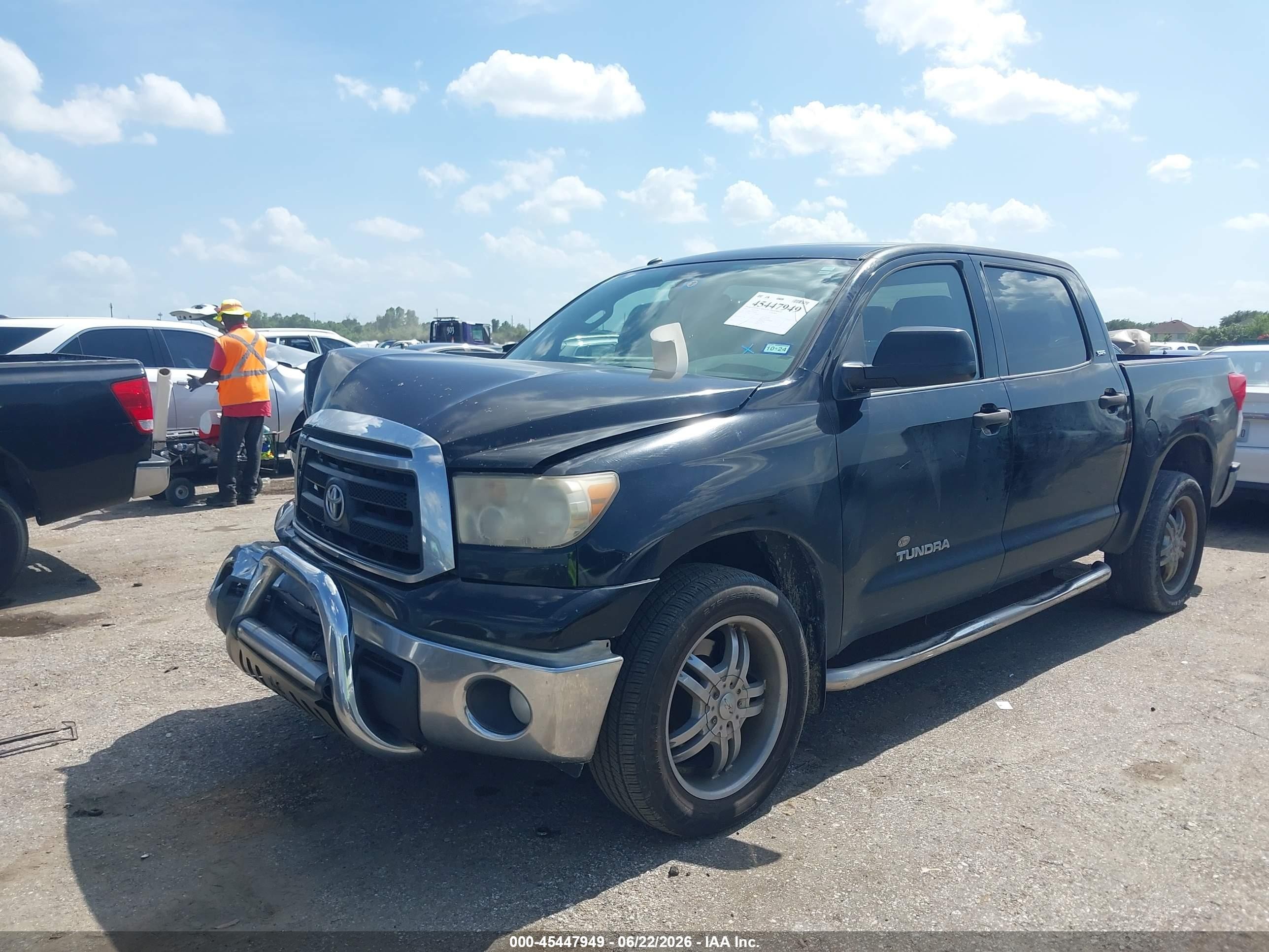 2010 Toyota Tundra Grade 4.6l V8 Black vin: 5TFEM5F12AX016135