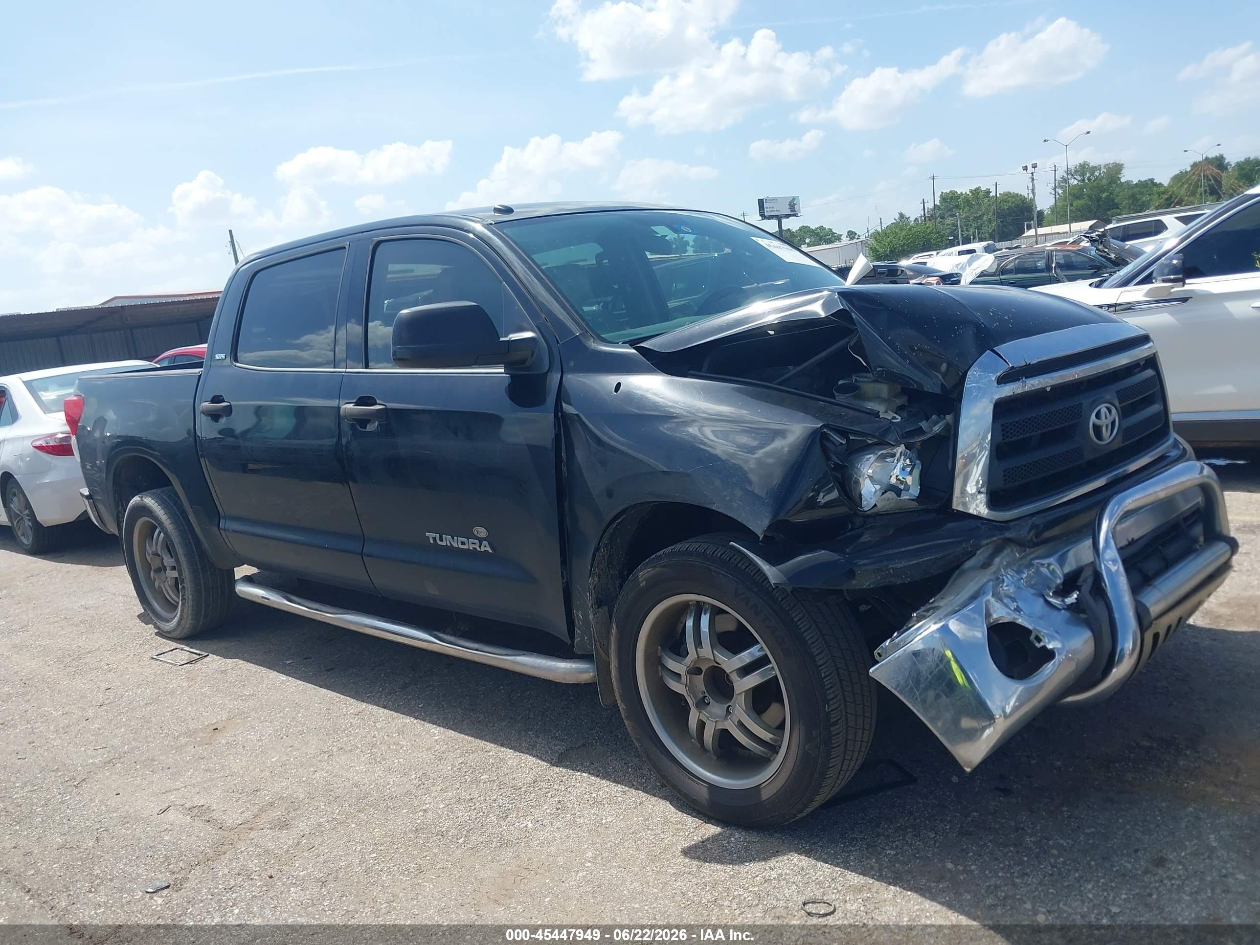 2010 Toyota Tundra Grade 4.6l V8 Black vin: 5TFEM5F12AX016135