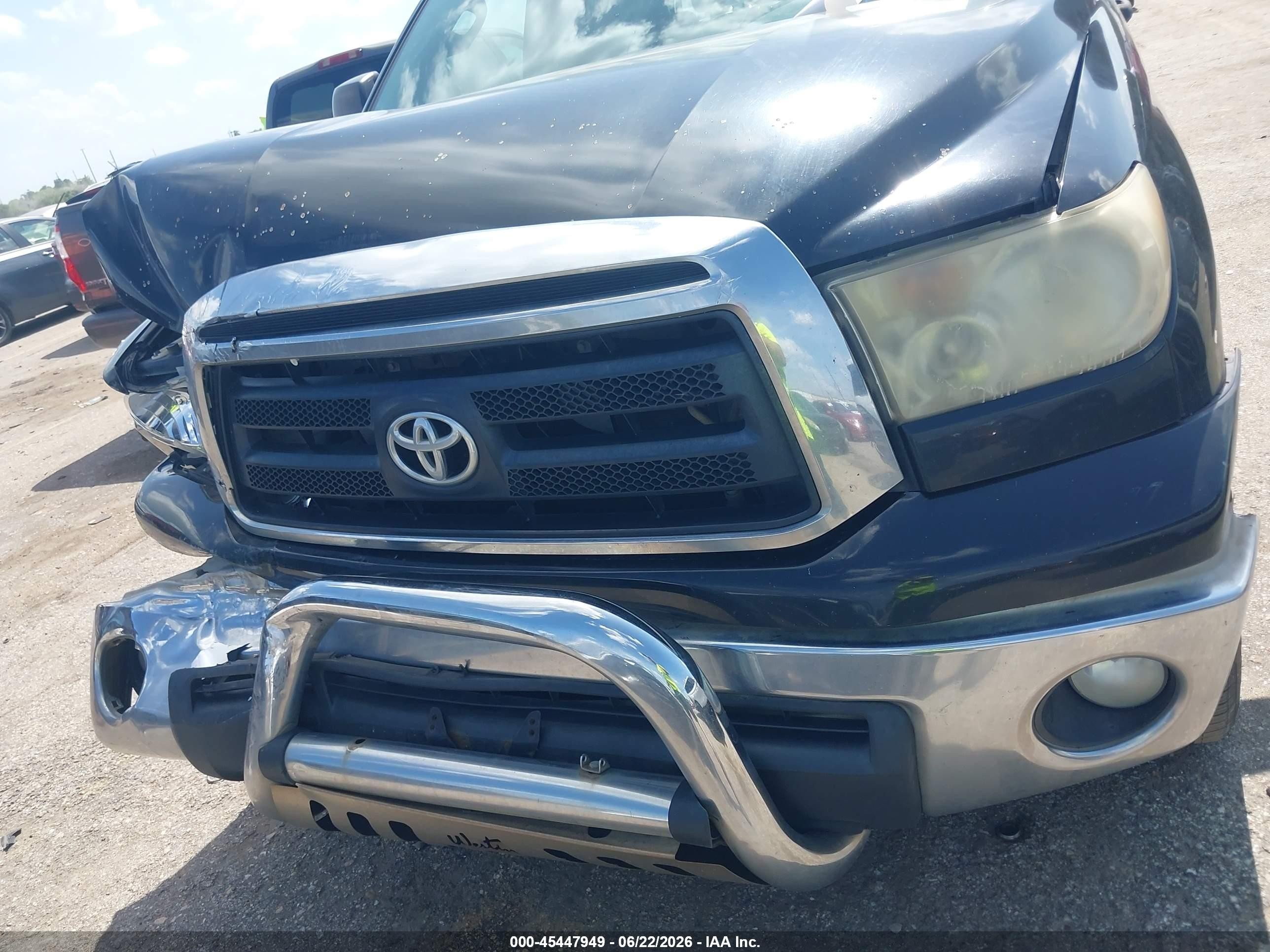 2010 Toyota Tundra Grade 4.6l V8 Black vin: 5TFEM5F12AX016135