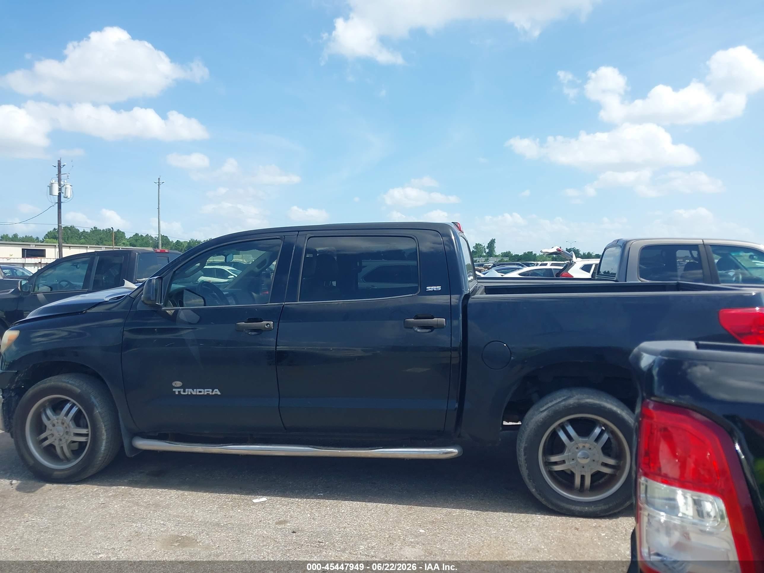 2010 Toyota Tundra Grade 4.6l V8 Black vin: 5TFEM5F12AX016135