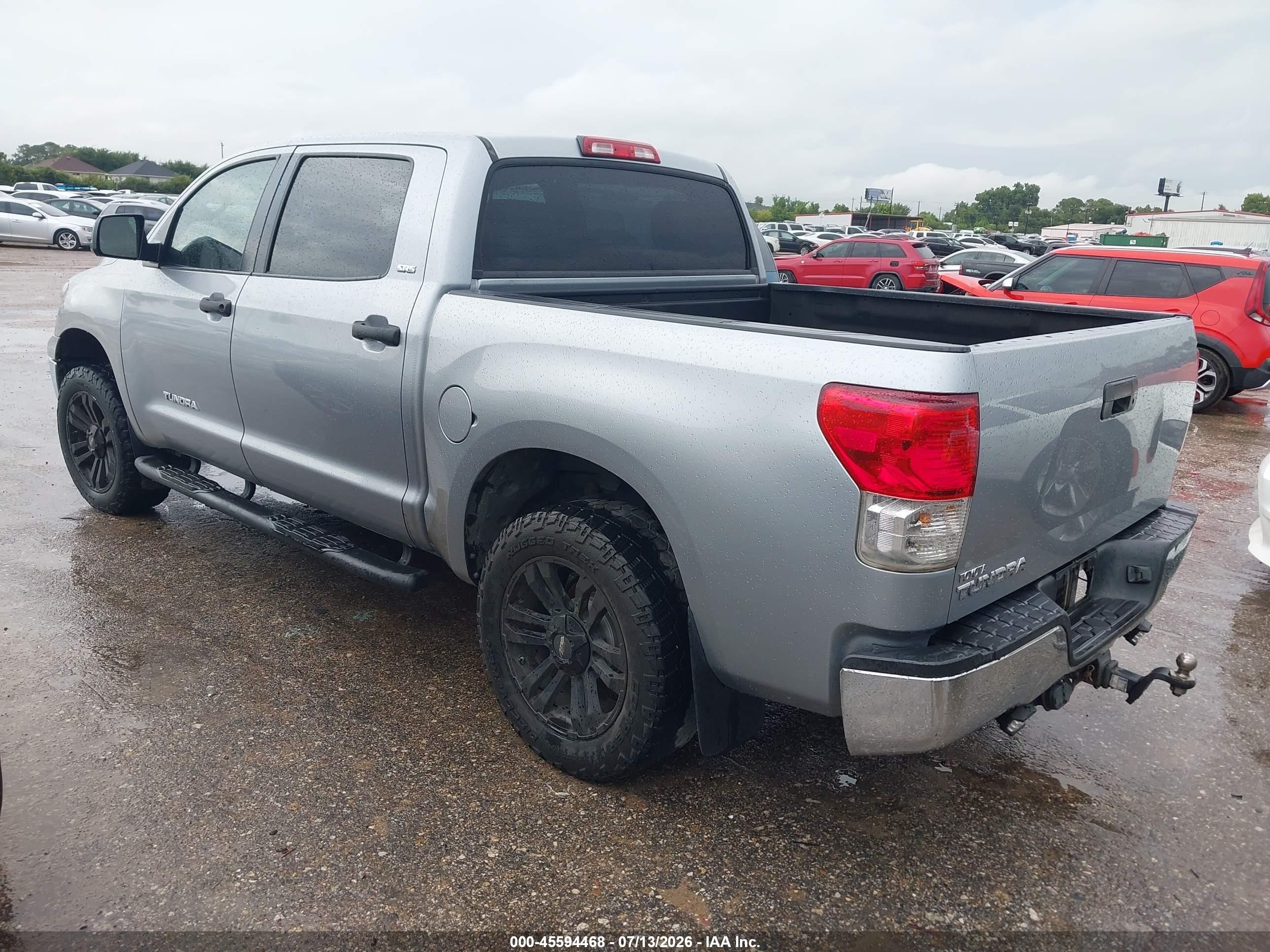2010 Toyota Tundra Grade 4.6l V8 Silver vin: 5TFEM5F12AX017883