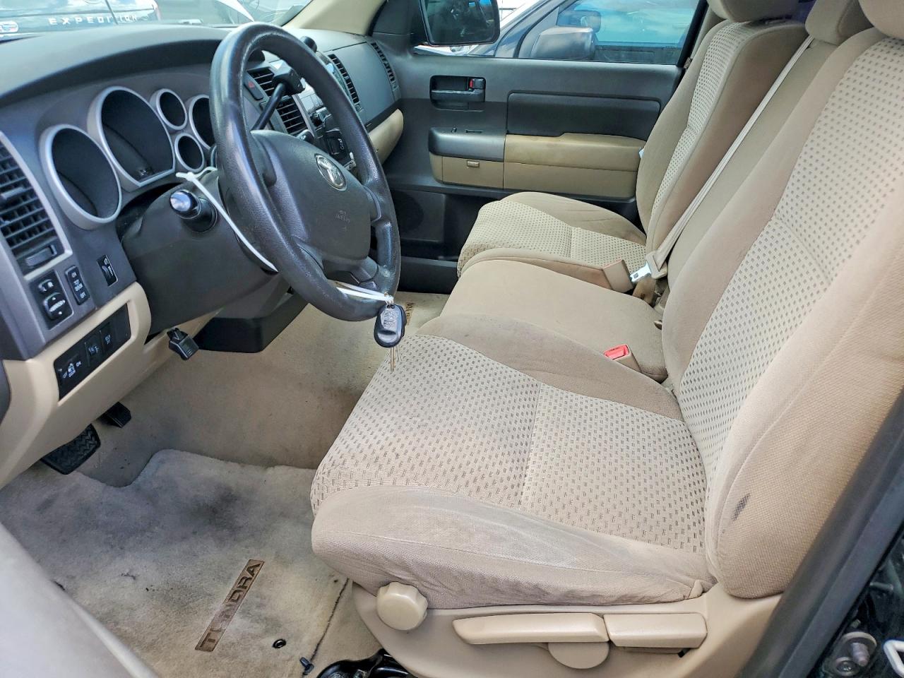 2010 Toyota Tundra Crewmax Sr5 Black vin: 5TFEM5F13AX008626