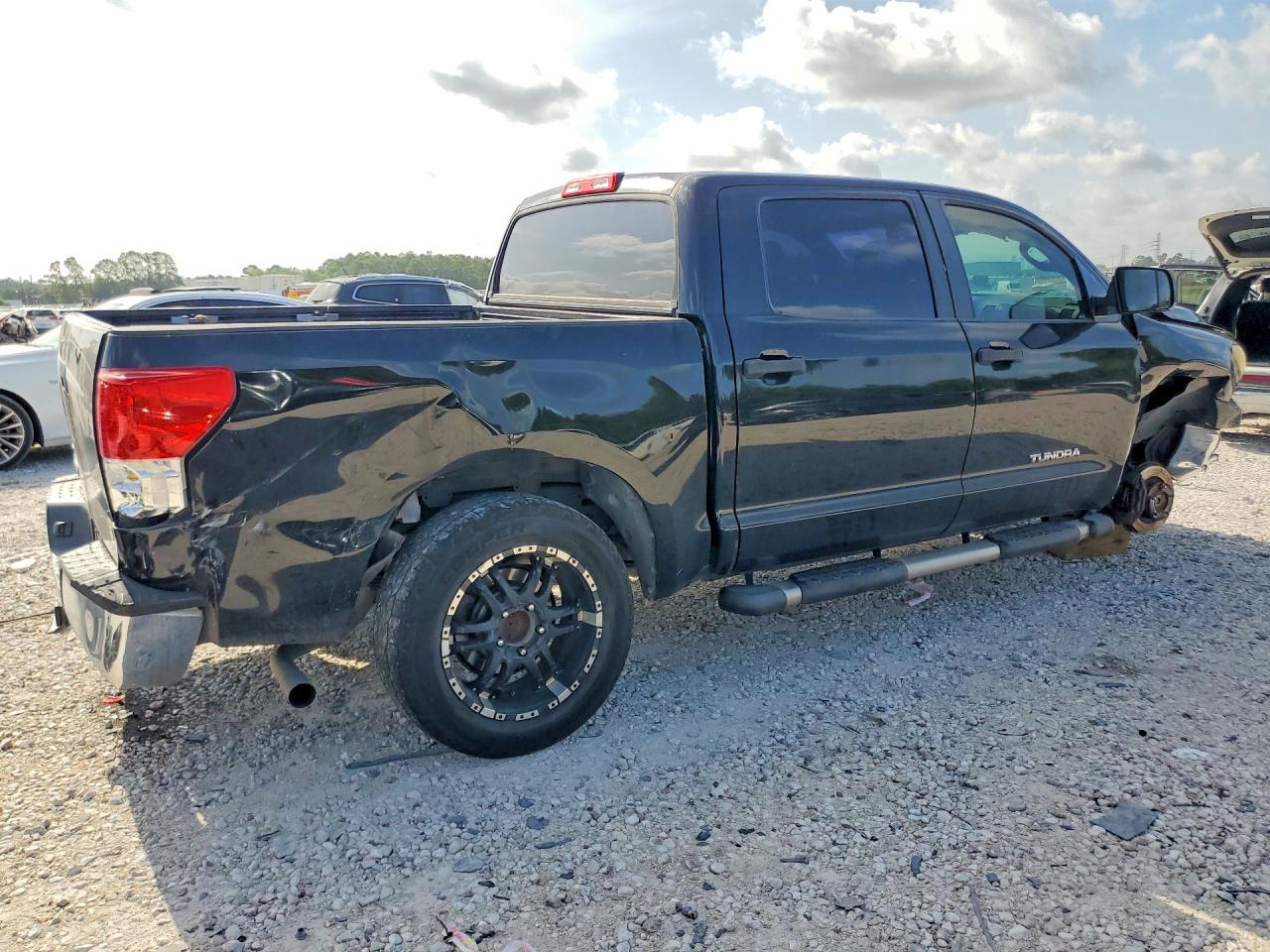 2010 Toyota Tundra Crewmax Sr5 Black vin: 5TFEM5F13AX008626