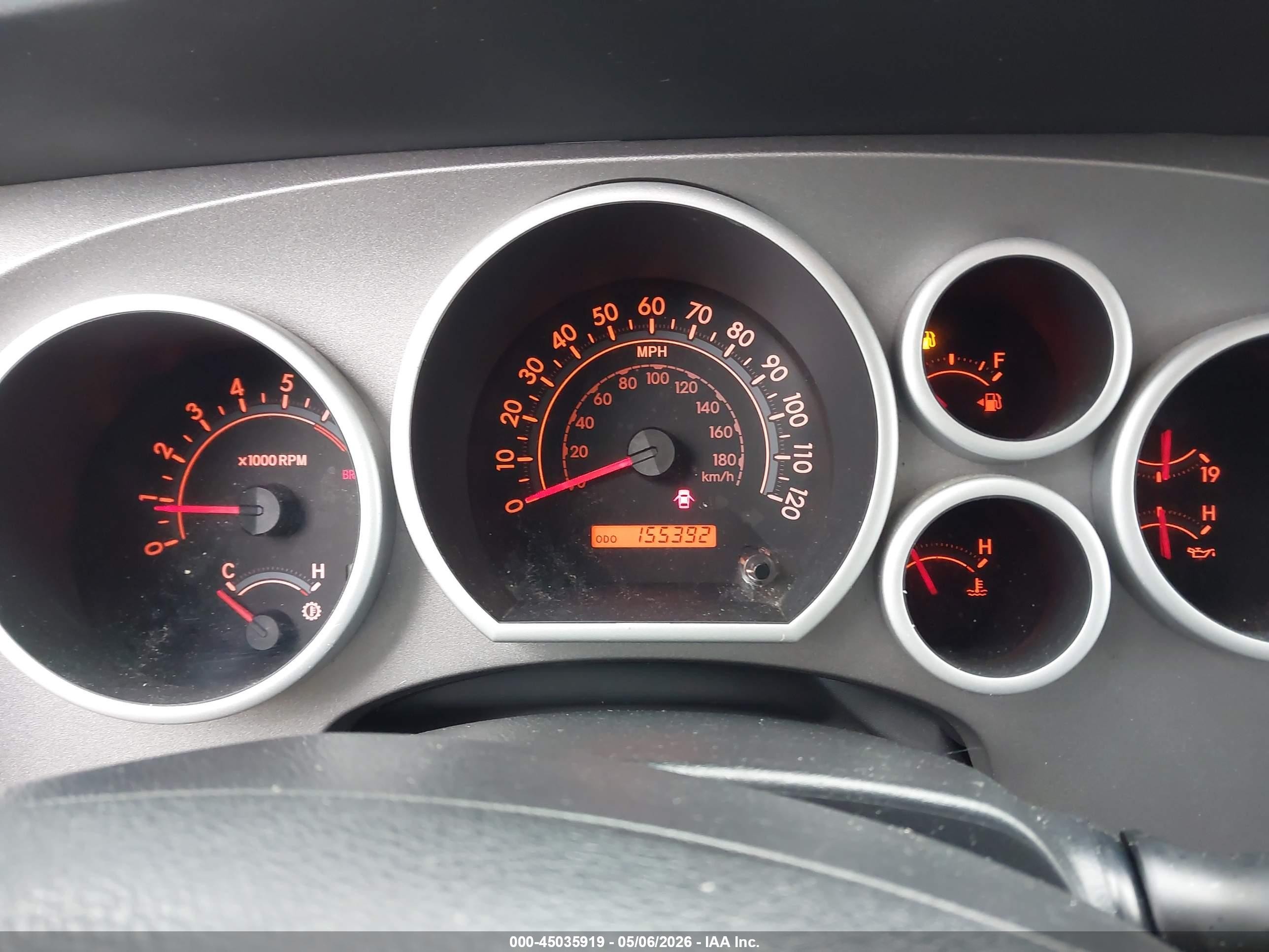 2012 Toyota Tundra Grade 4.6l V8 Серый vin: 5TFEM5F14CX041914